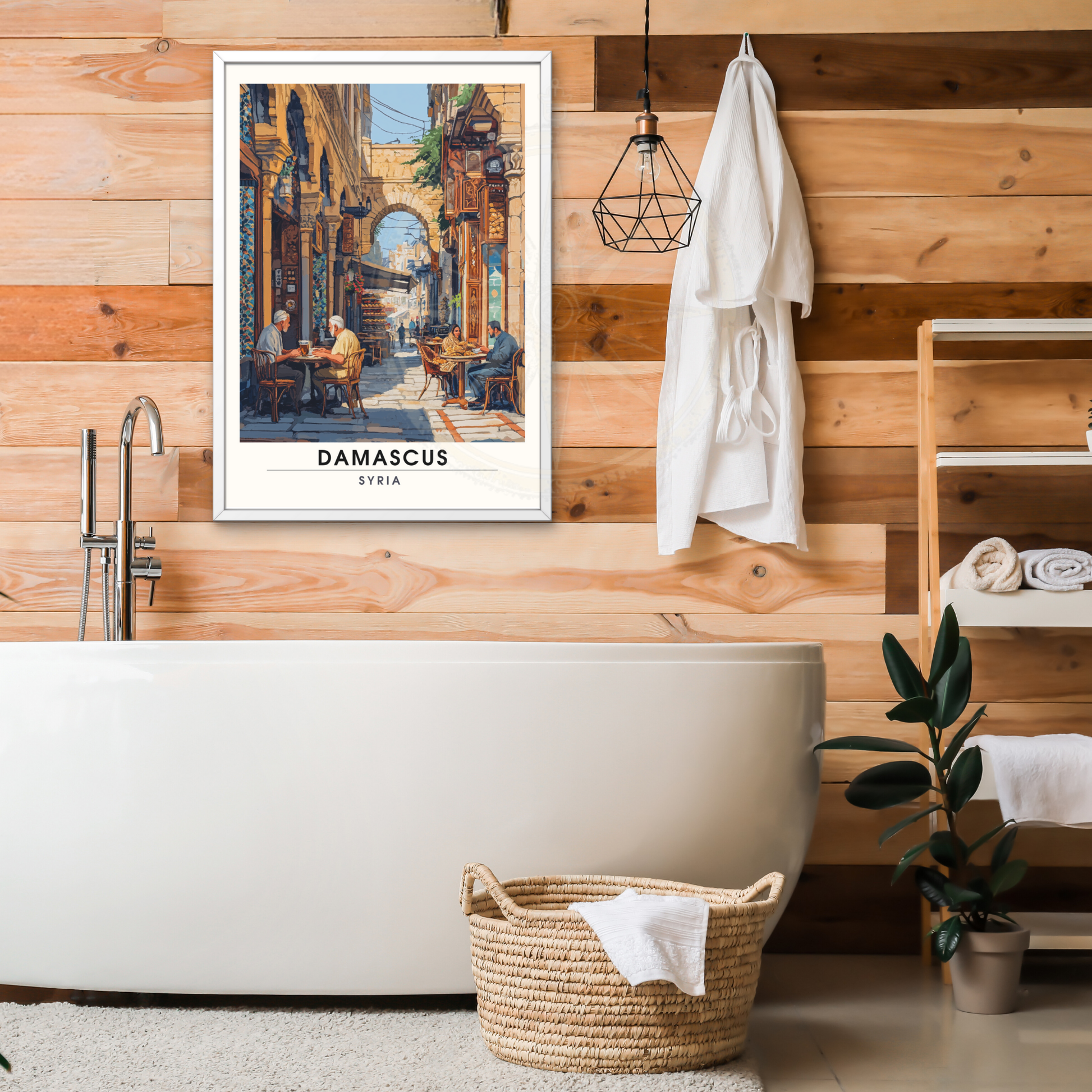 Affiche Damascus| Impression Syria | Affiche Syria