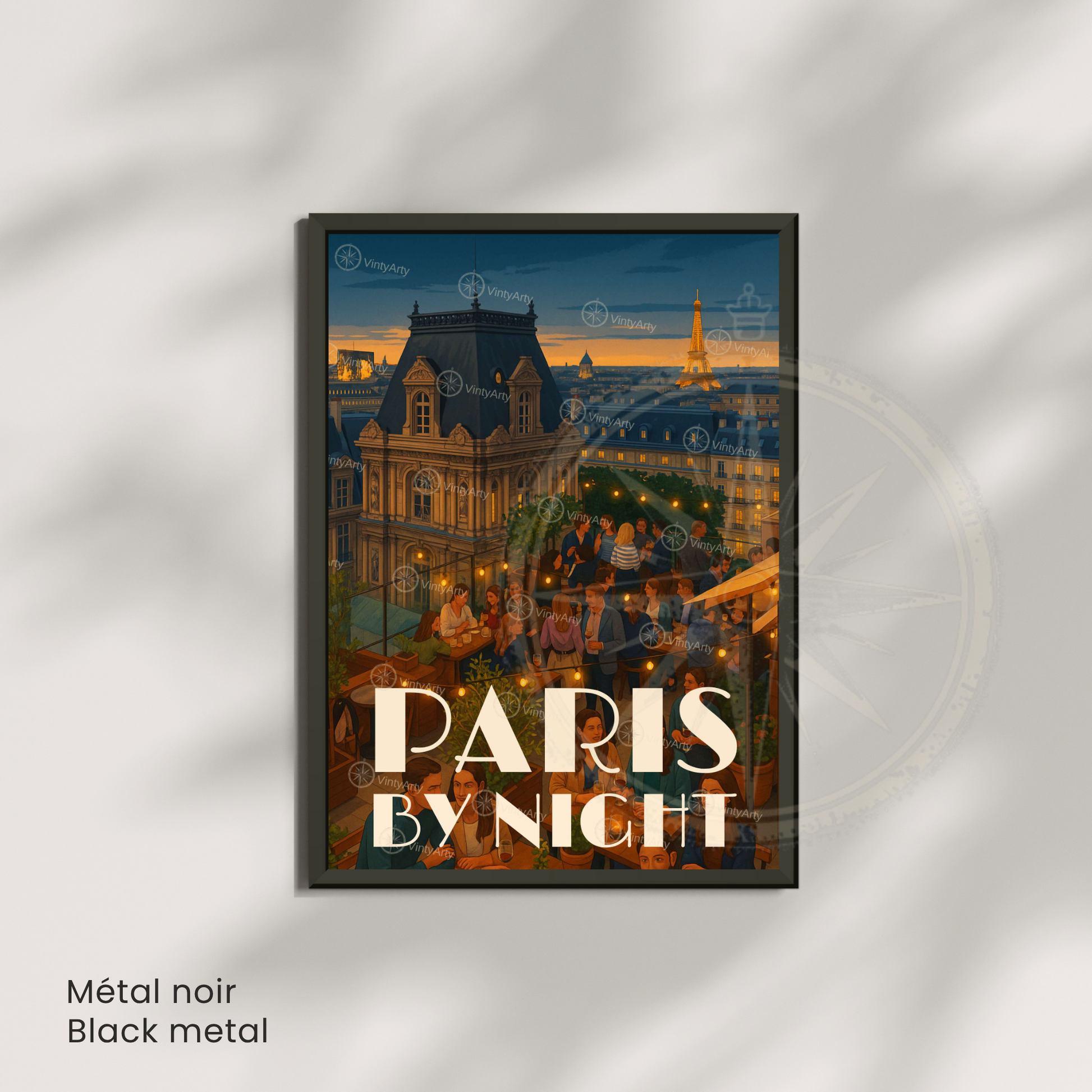 Affiche Paris | Poster déco Tour Eiffel | Affiche France