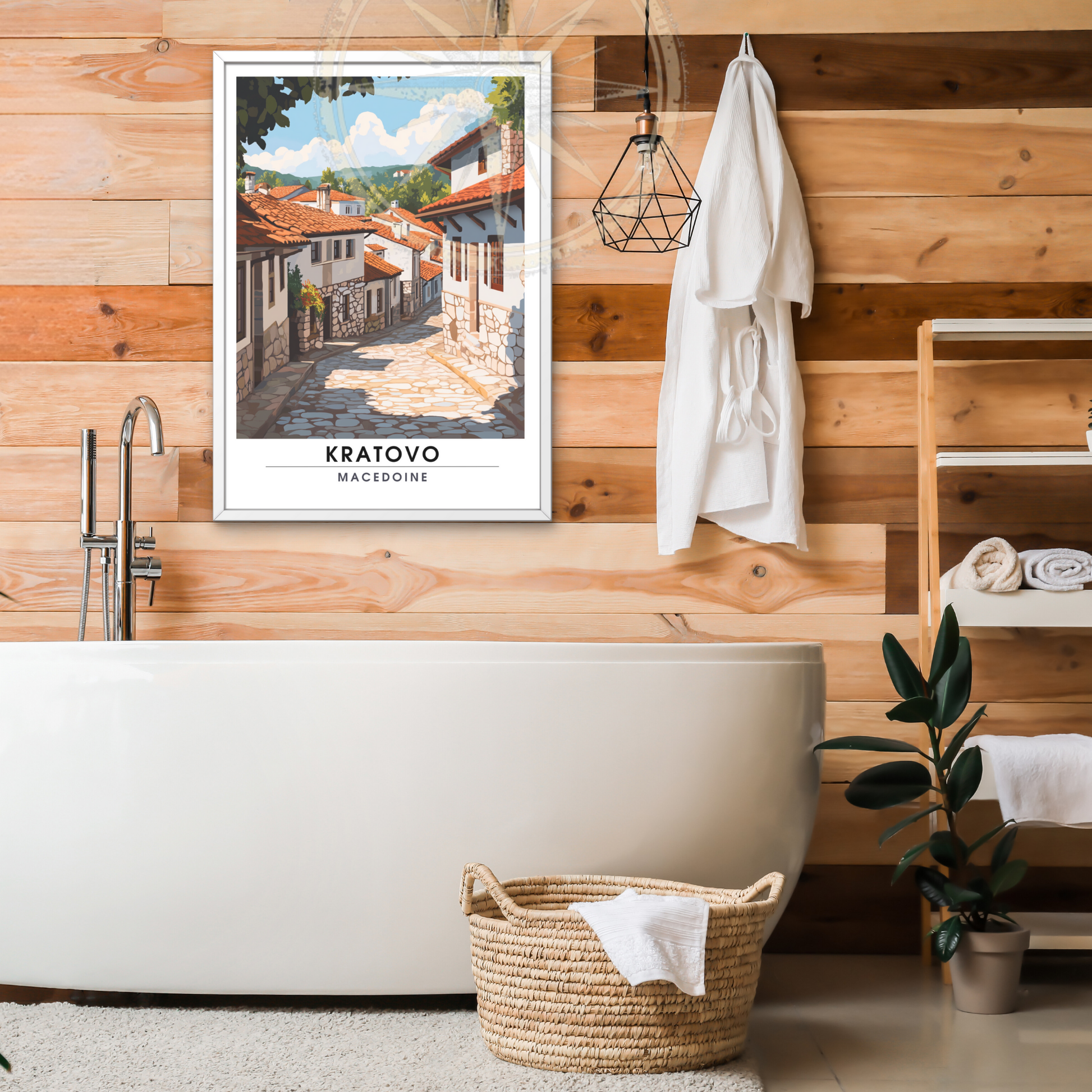 Affiche kratovo | Poster Macédoine | Affiche Macédoine