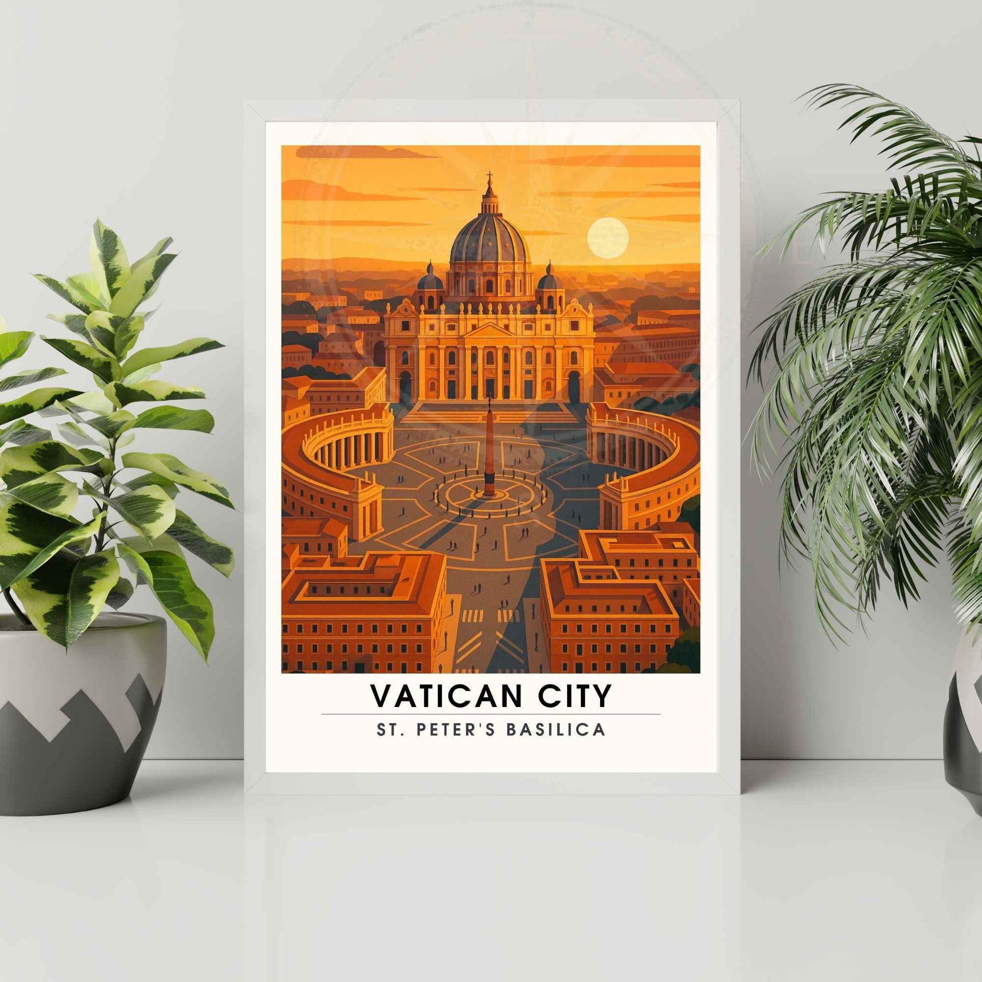 Poster Vatican | Basilique Saint-Pierre