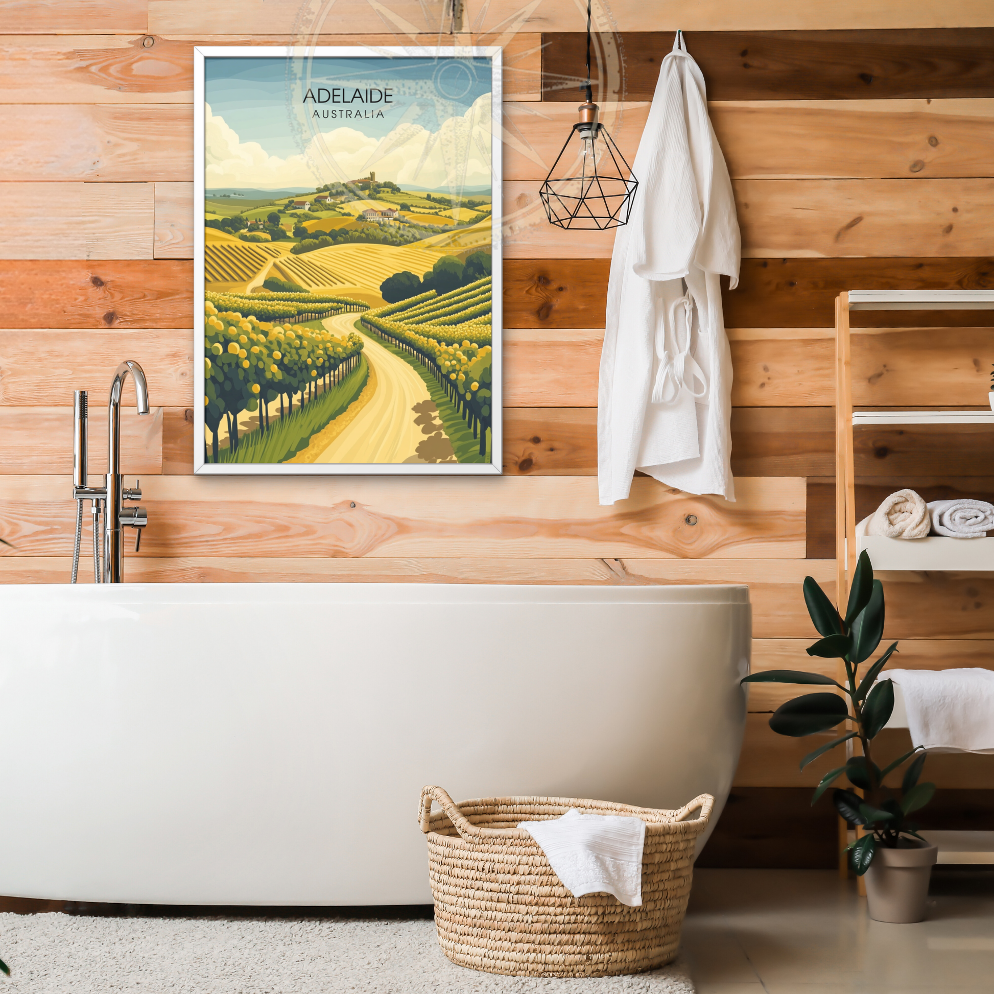 Affiche Adélaïde | Impression Australie | Affiche Australie