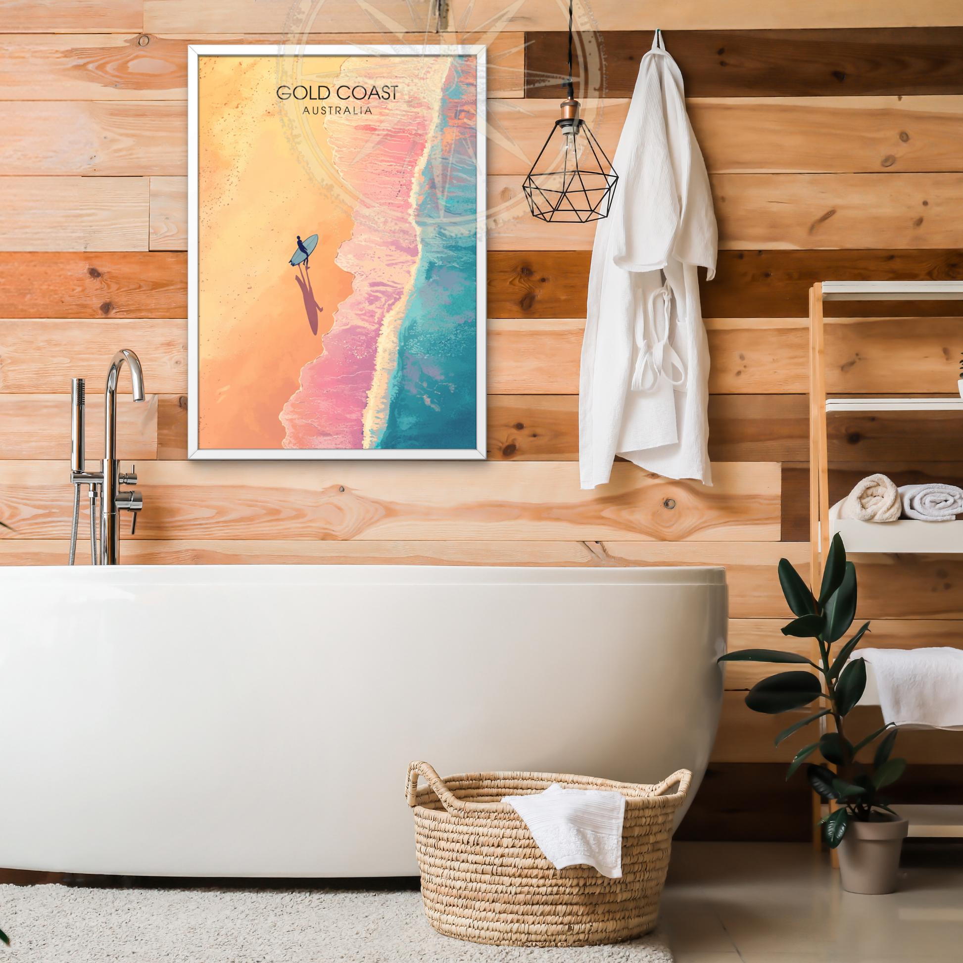 Affiche Côte d'Or | Poster Murale Australie | Affiche Australie