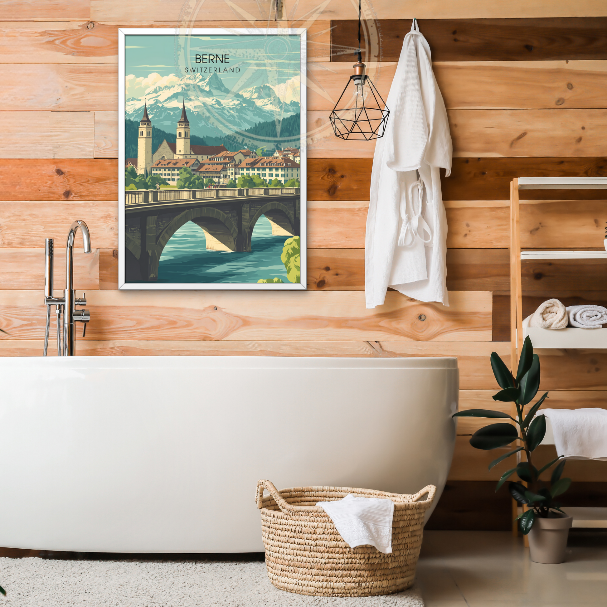 Affiche Berne | Poster Murale de Suisse | Affiche Suisse