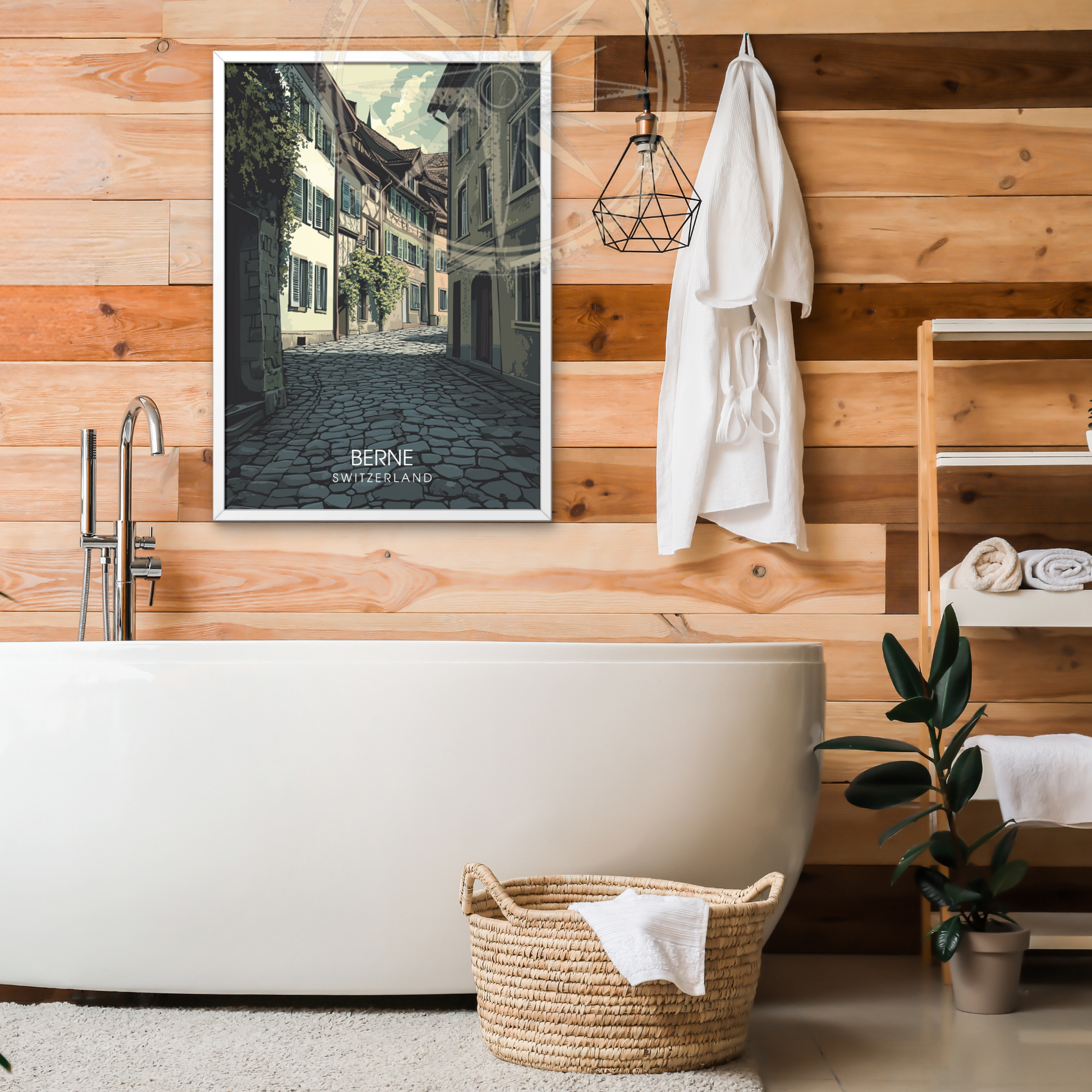 Affiche Berne | Poster de voyage Suisse | Affiche Suisse