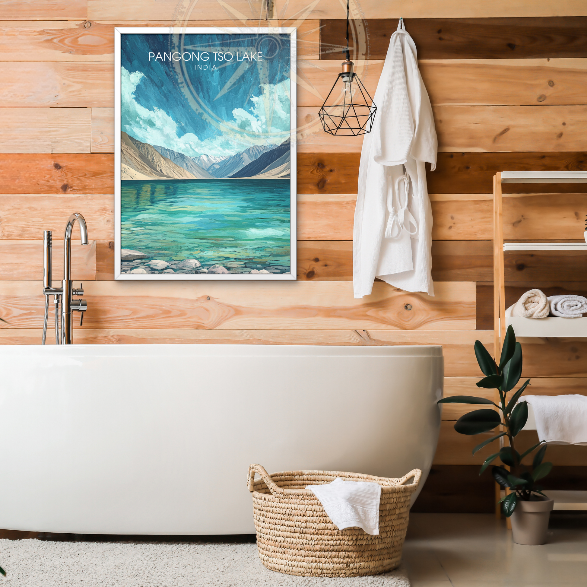 Affiche Pangong Tso Lake| Impression India | Affiche Lake