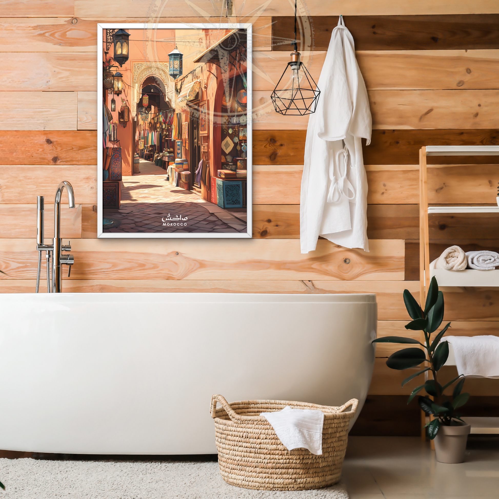 Affiche Marrakech | Poster Maroc | Affiche Maroc