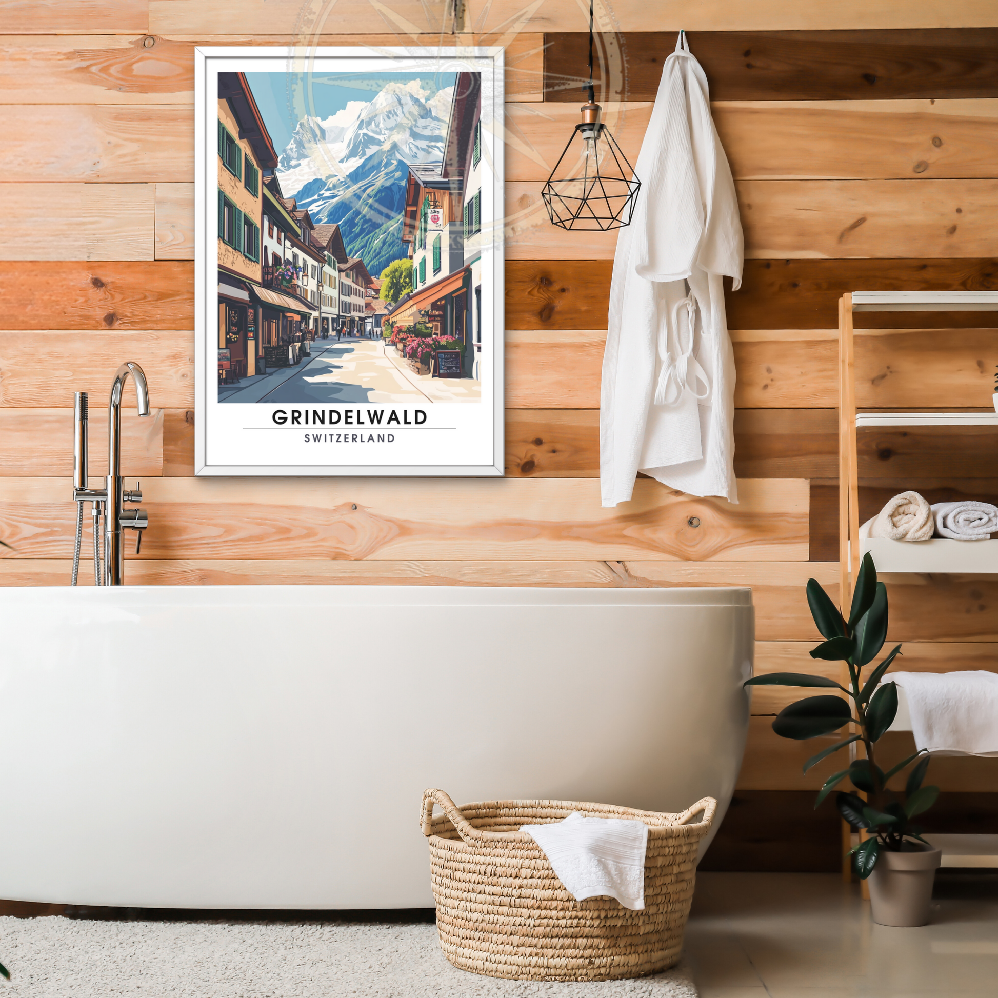 Affiche Grindelwald | Impression Suisse | Affiche Suisse