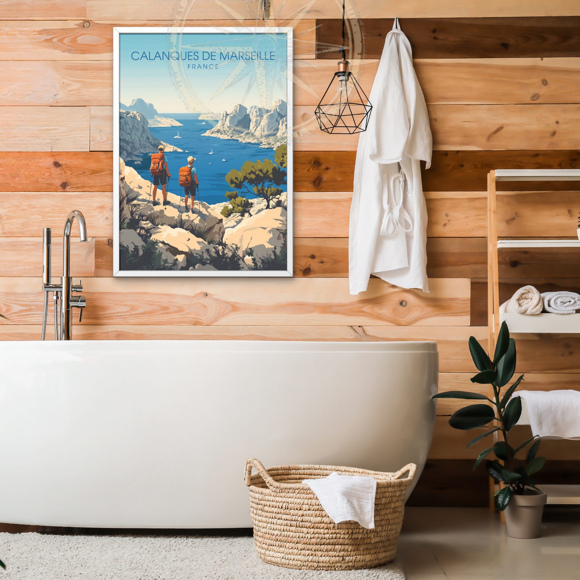 Affiche Calanques de Marseille | Impression france | france