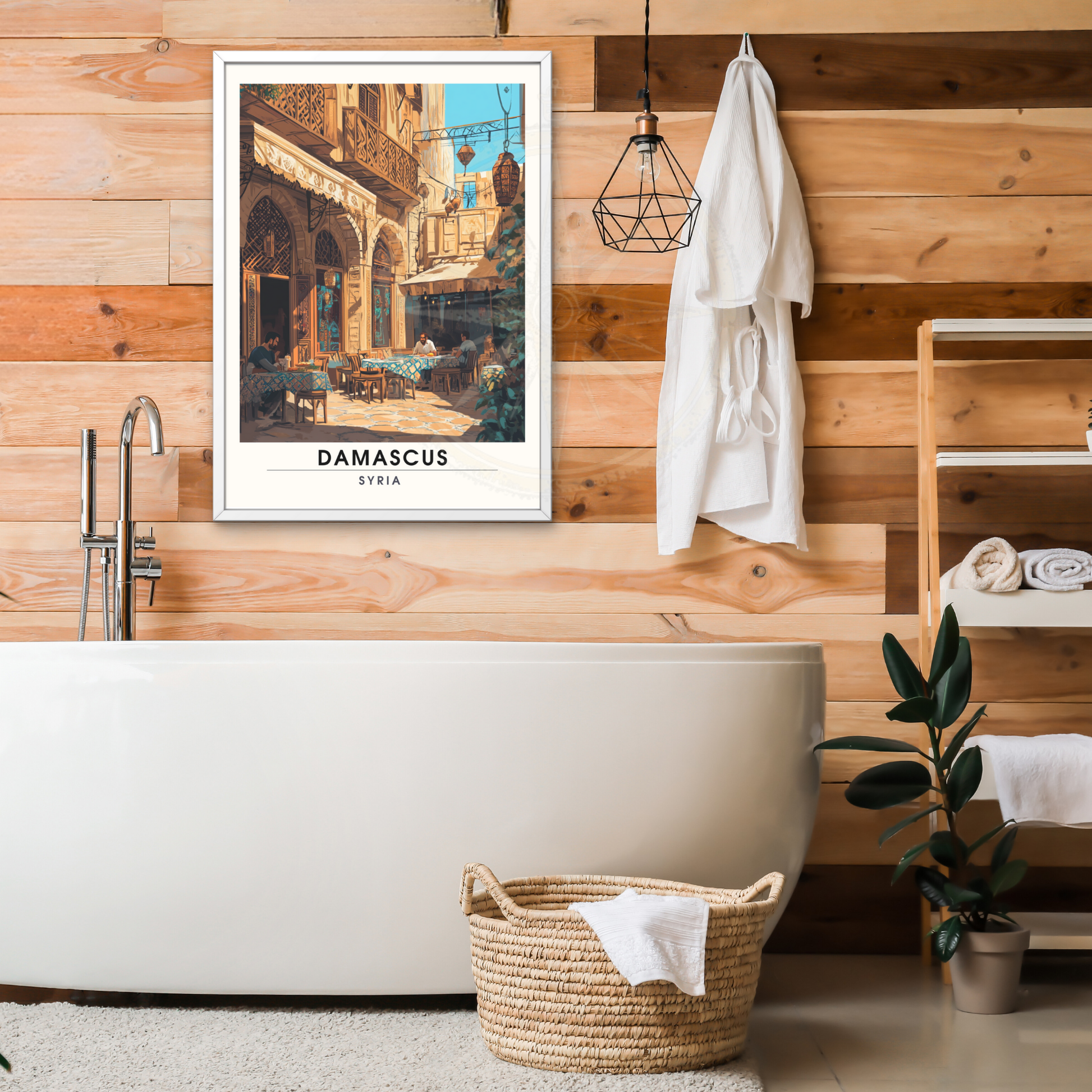 Affiche Damascus| Impression Syria | Affiche Syria