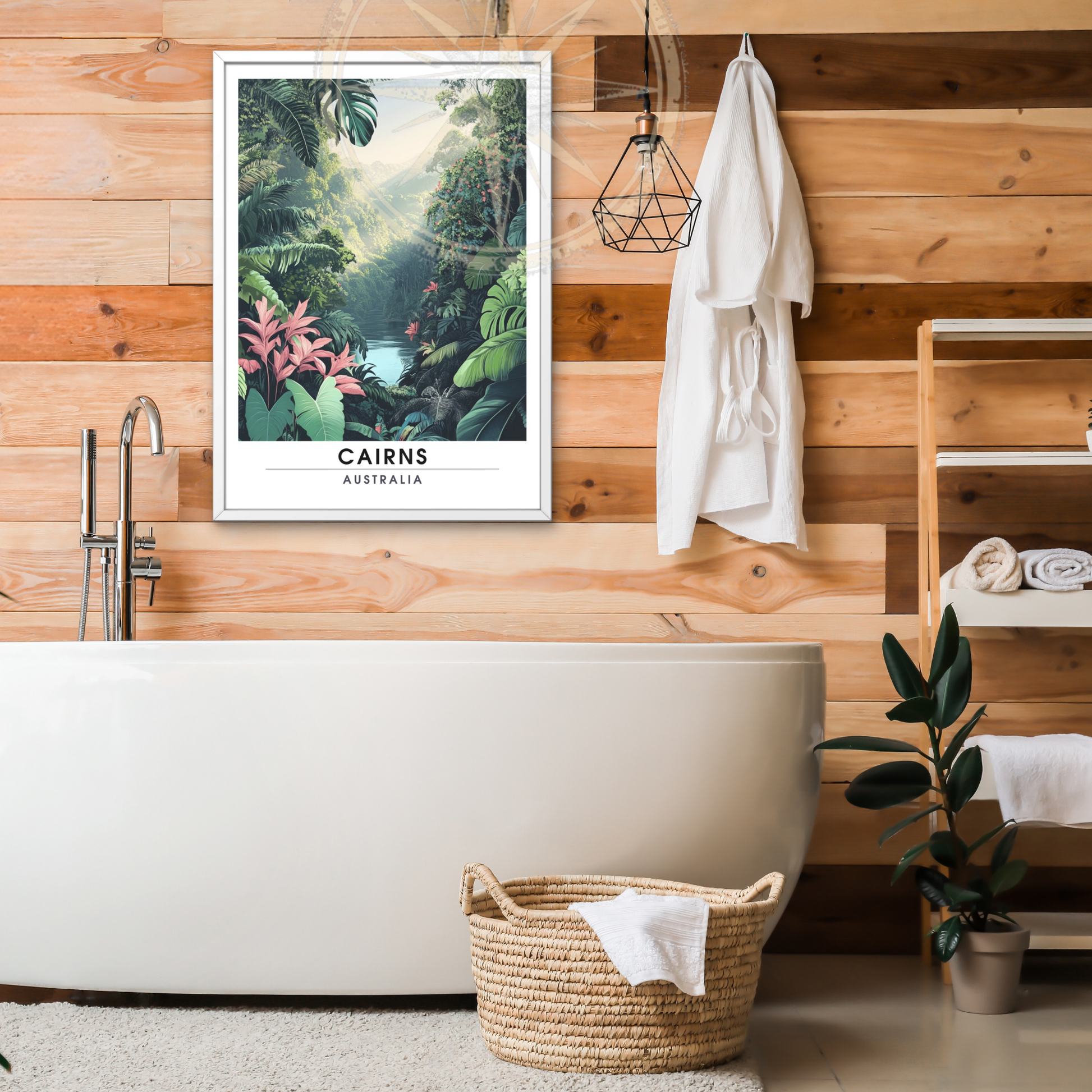 Affiche Cairns | Impression de voyage Australie | Affiche Australie