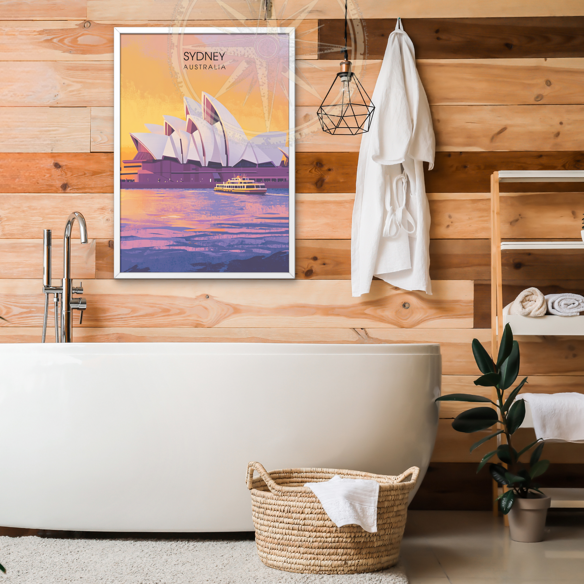 Affiche Sydney | Impression de voyage Australie | Affiche Australie