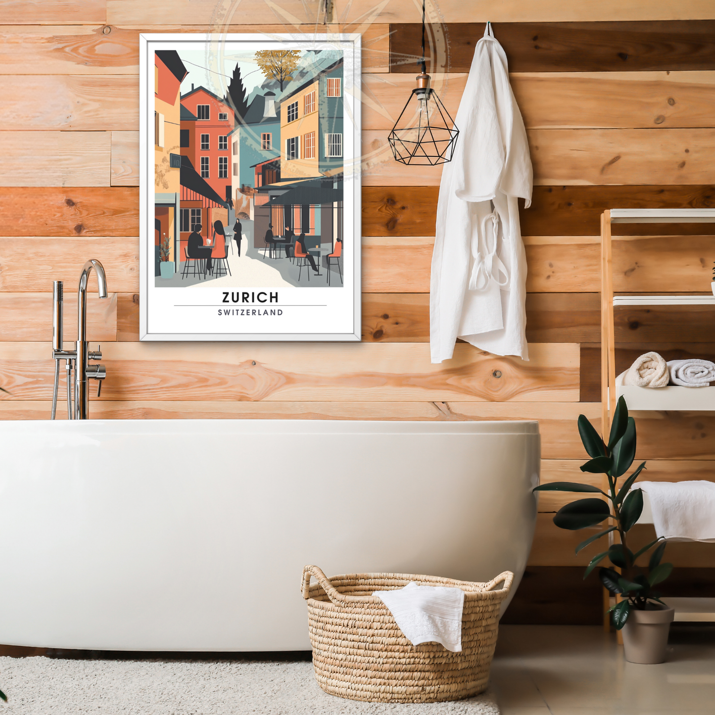 Affiche Zurich | Impression Suisse | Affiche Suisse