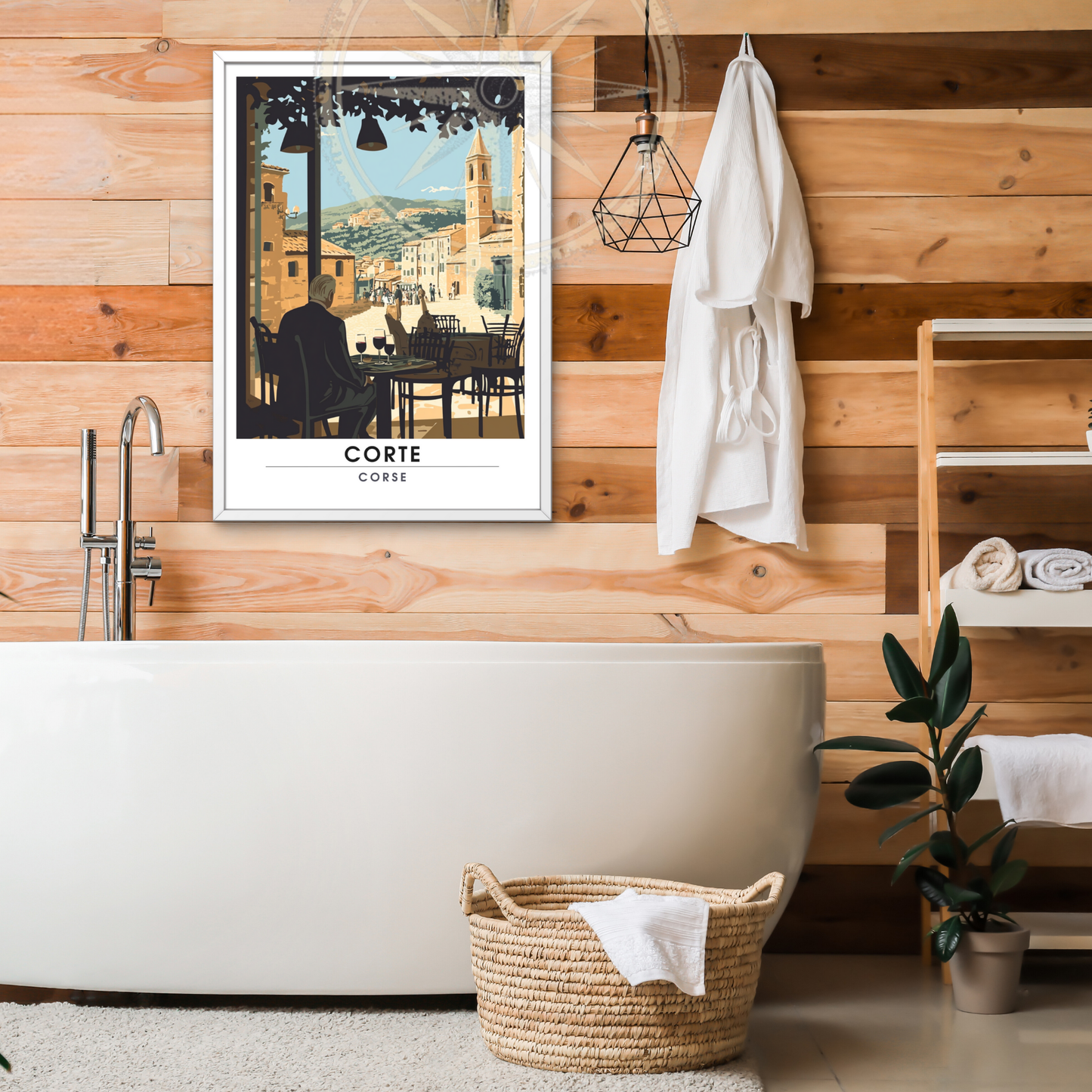 Affiche Corte | Poster Corse | Affiche Corse