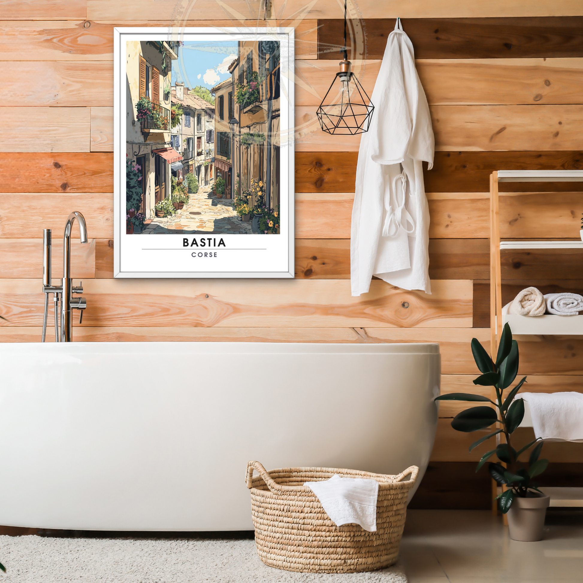 Affiche Bastia | Impression Corse | Affiche Corse