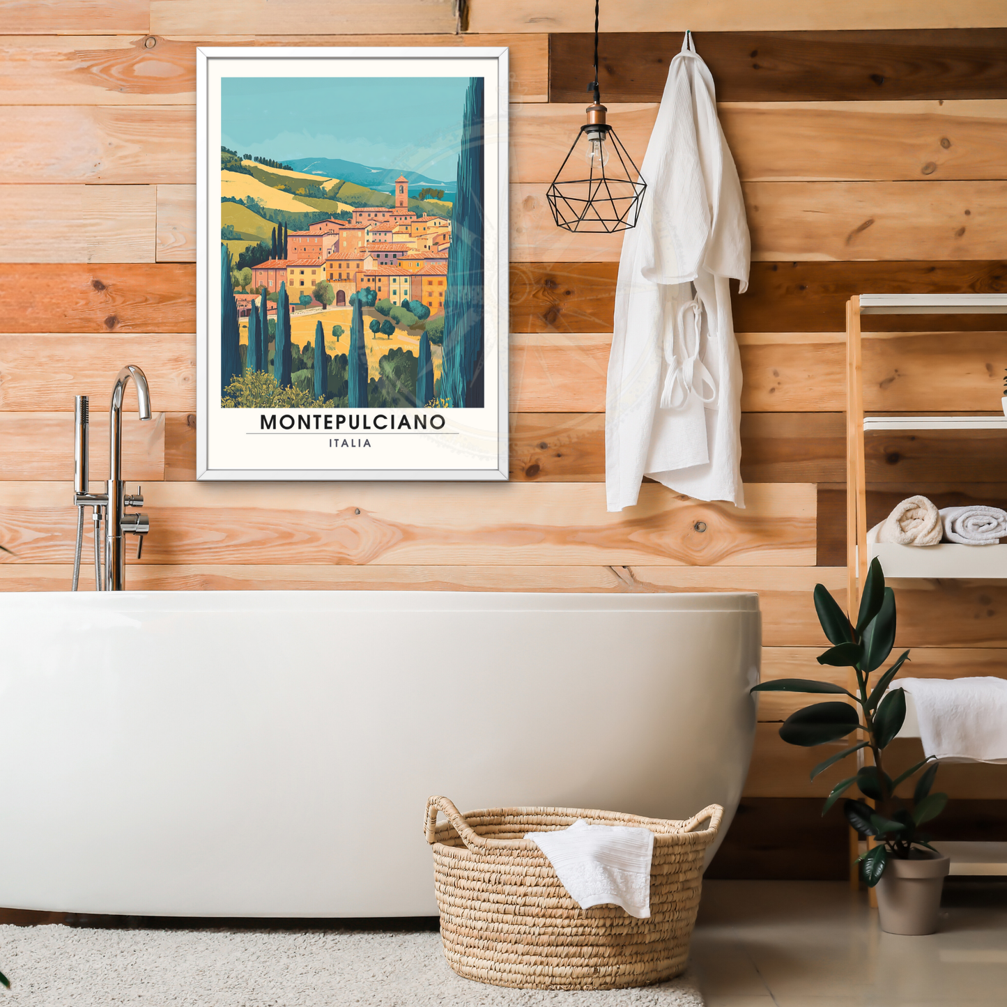Montepulciano Poster | Montepulciano Print, Italy | Italy Print