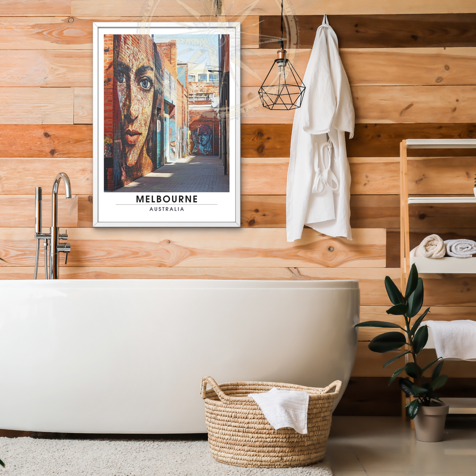 Affiche Melbourne | Impression Australie | Affiche Australie