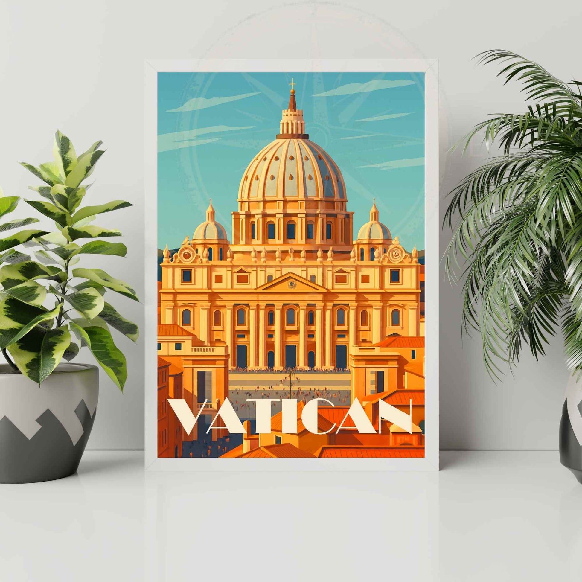 Affiche Vatican | Impression Vatican | Basilique Saint-Pierre