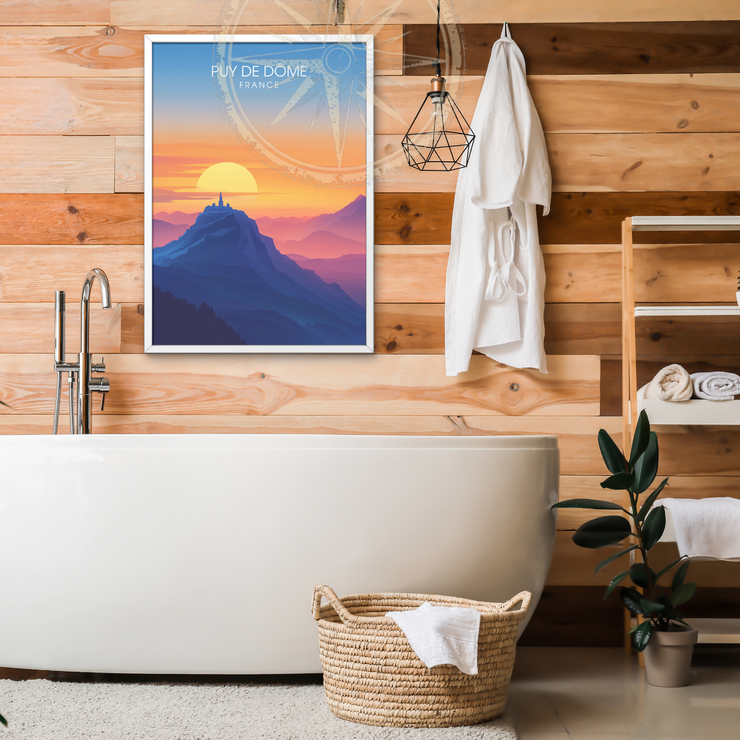 Affiche Puy de Dôme| Impression France | Affiche France