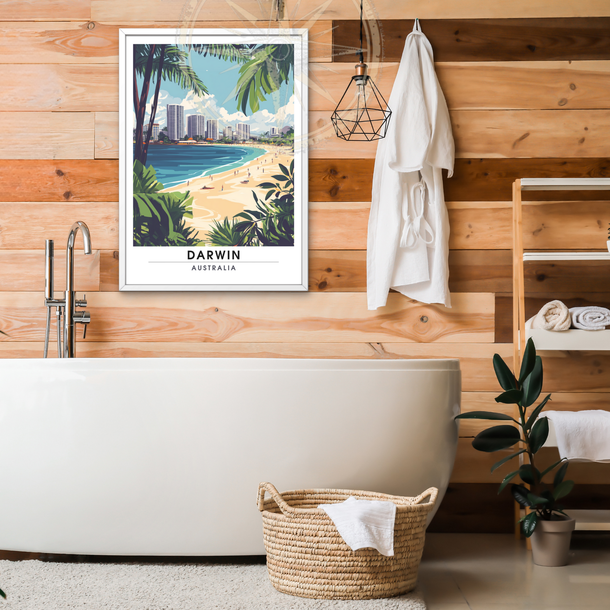 Affiche Darwin | Poster Australie | Affiche Australie