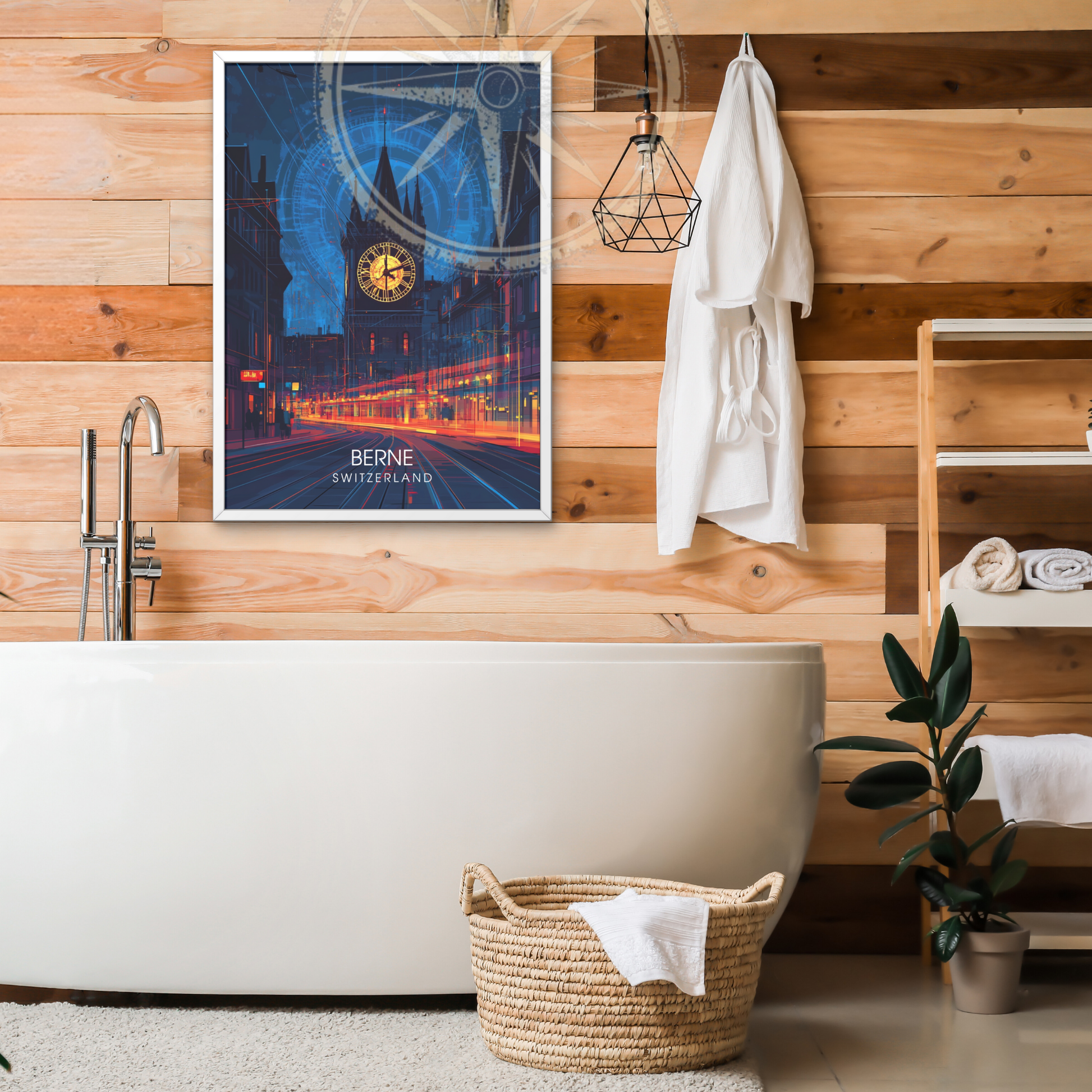 Affiche Berne | Impression de voyage Suisse | Affiche Suisse