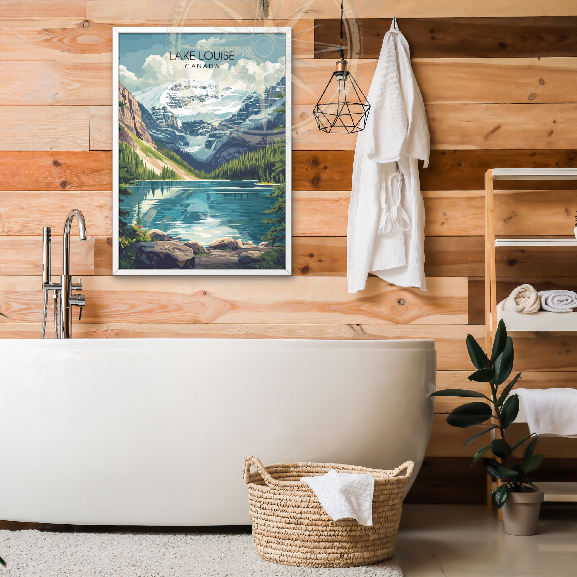 Affiche Lac Louise | Impression Canada | Affiche Lac