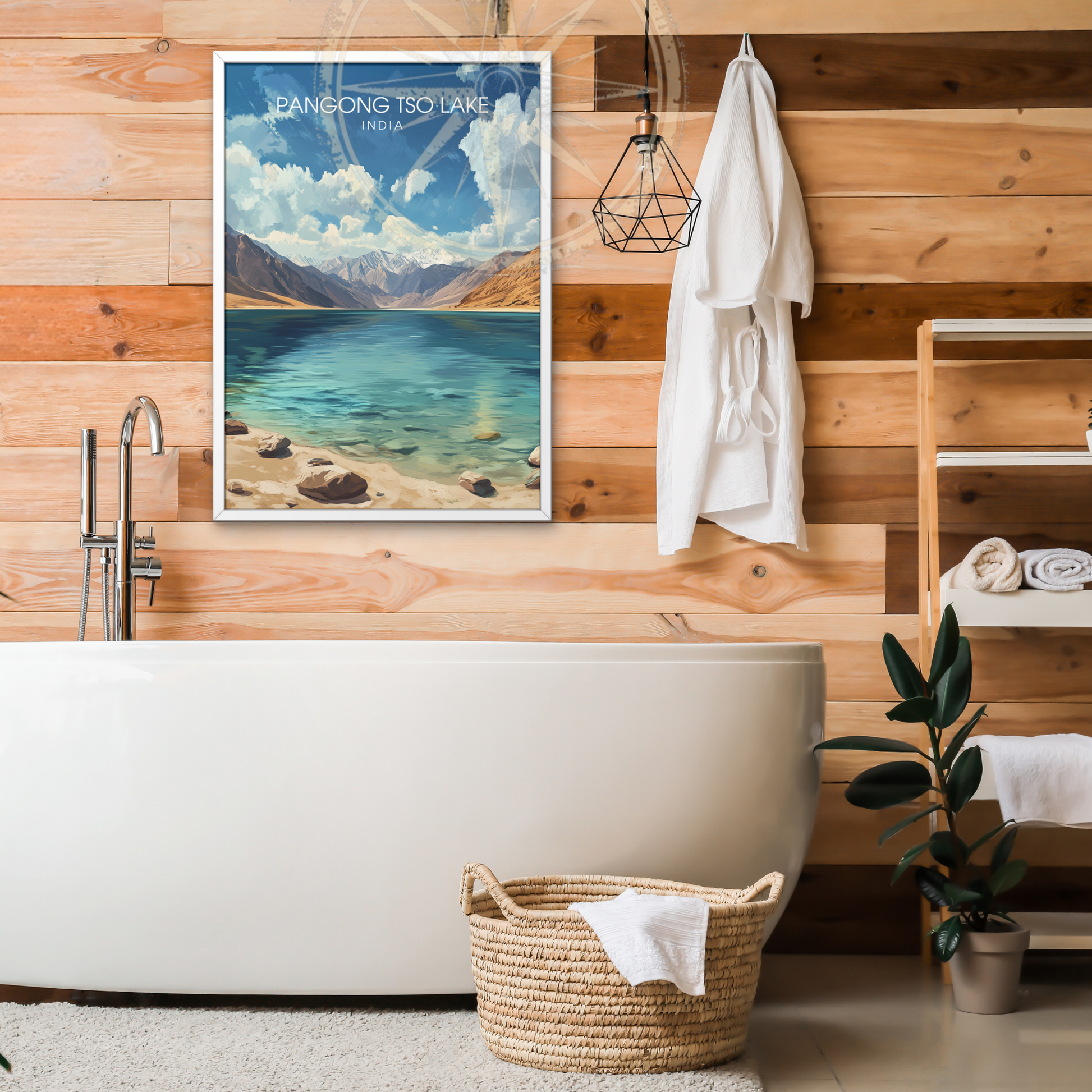 Affiche Pangong Tso Lake| Impression India | Affiche Lake