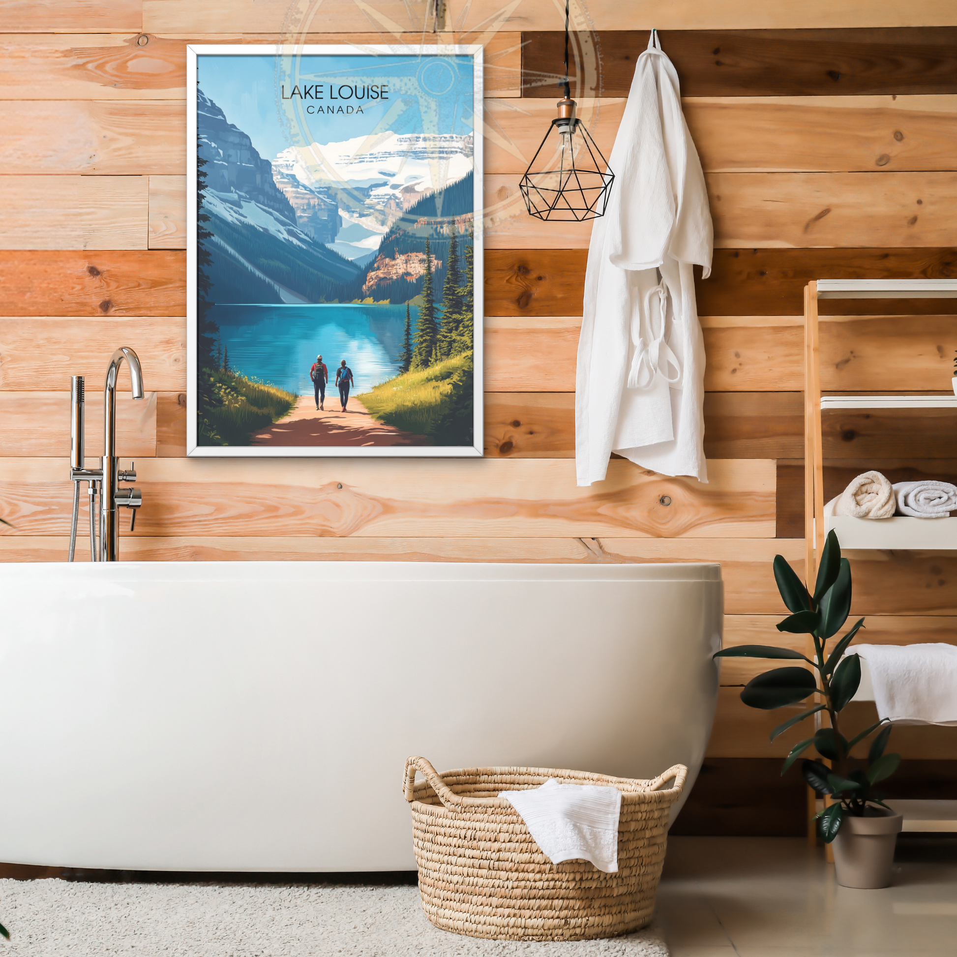 Affiche Lac Louise | Poster Canada | Affiche Lac