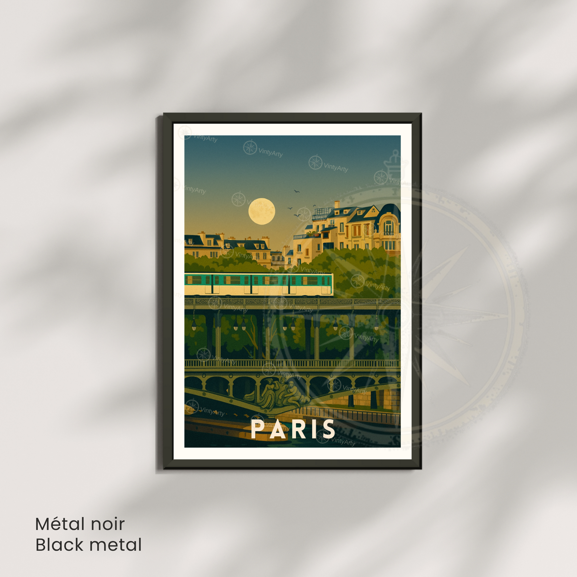 Affiche Paris | Impression Métro | Affiche France