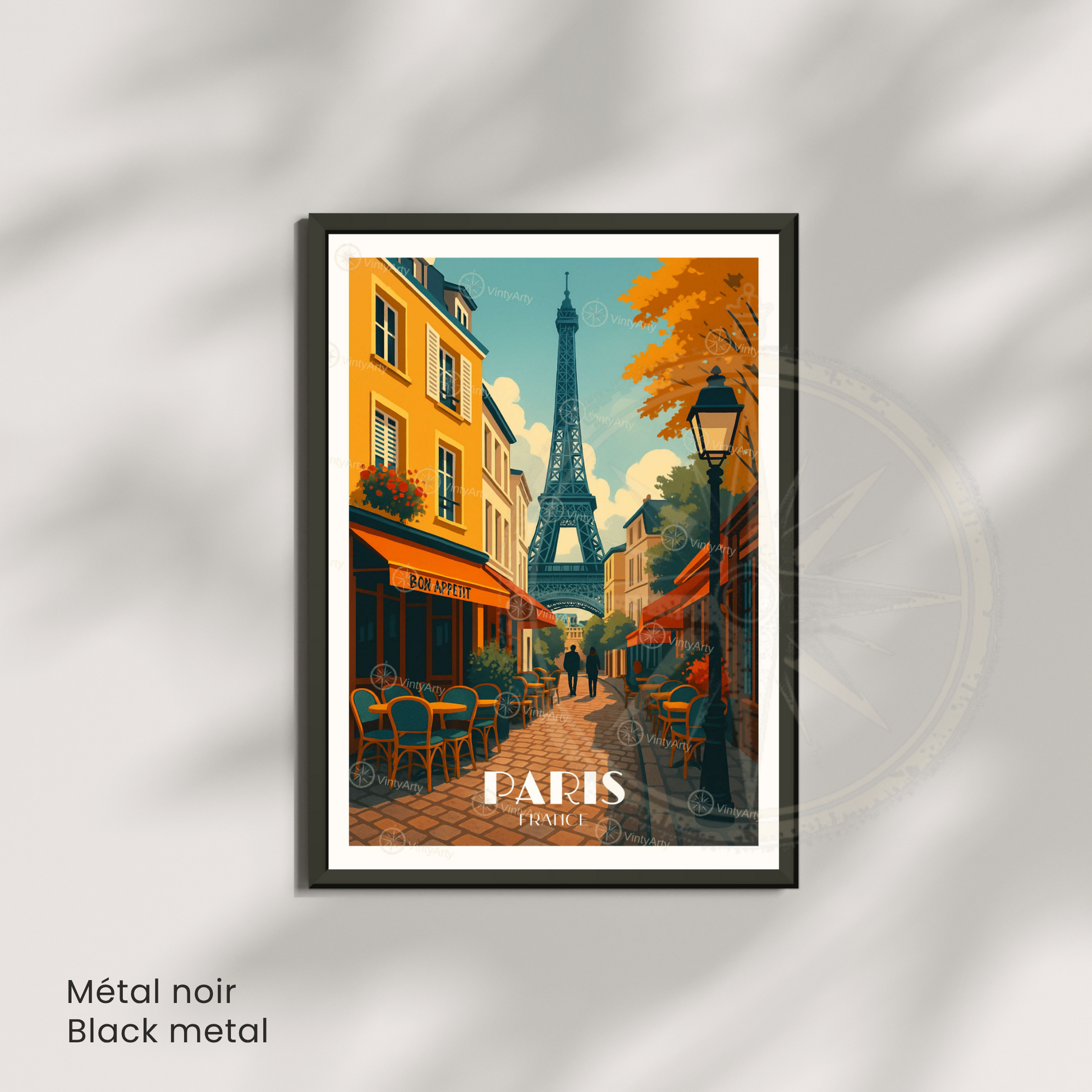 Affiche Paris | Impression déco Tour Eiffel | Affiche France