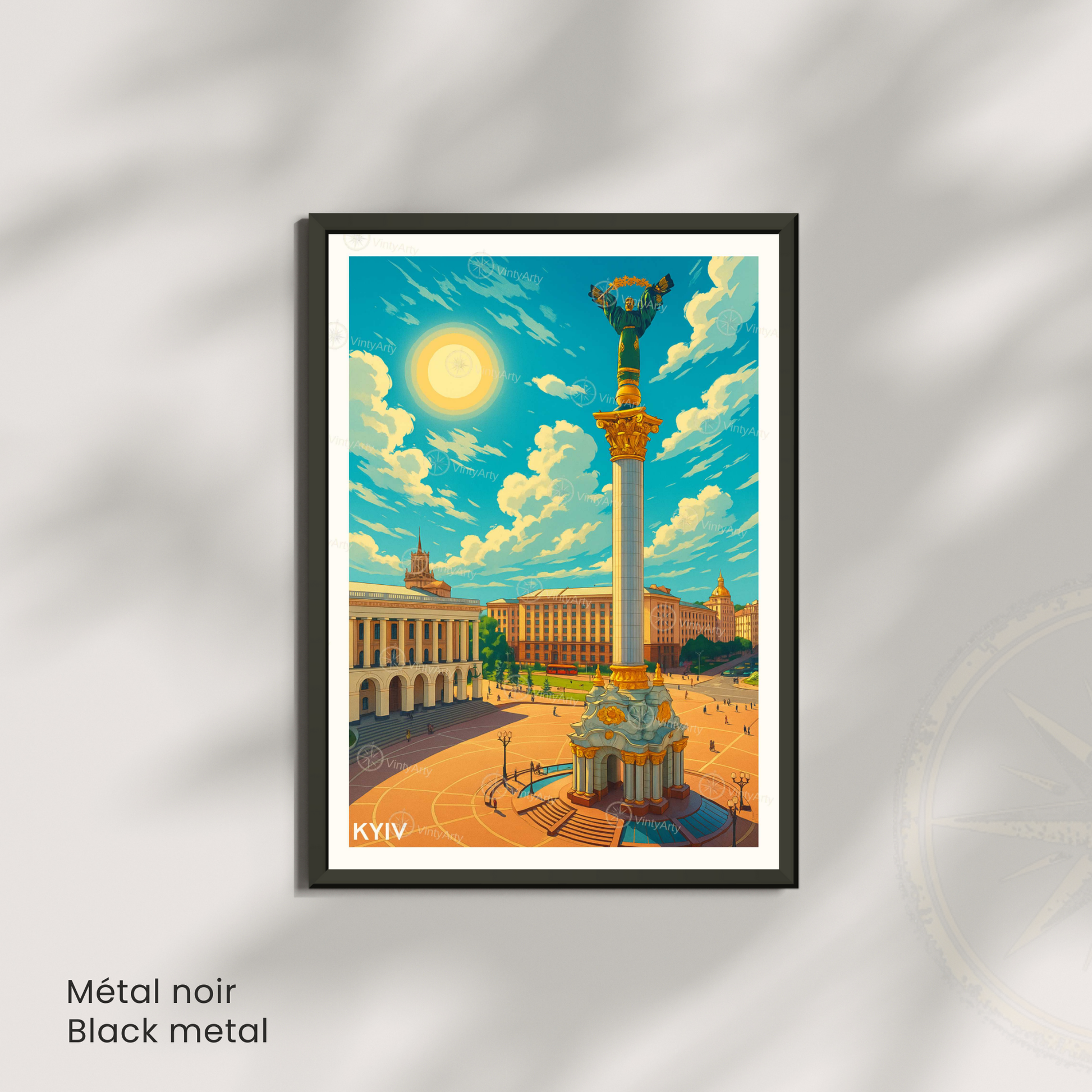 Affiche Kyiv | Impression murale Kyiv | Affiche Ukraine