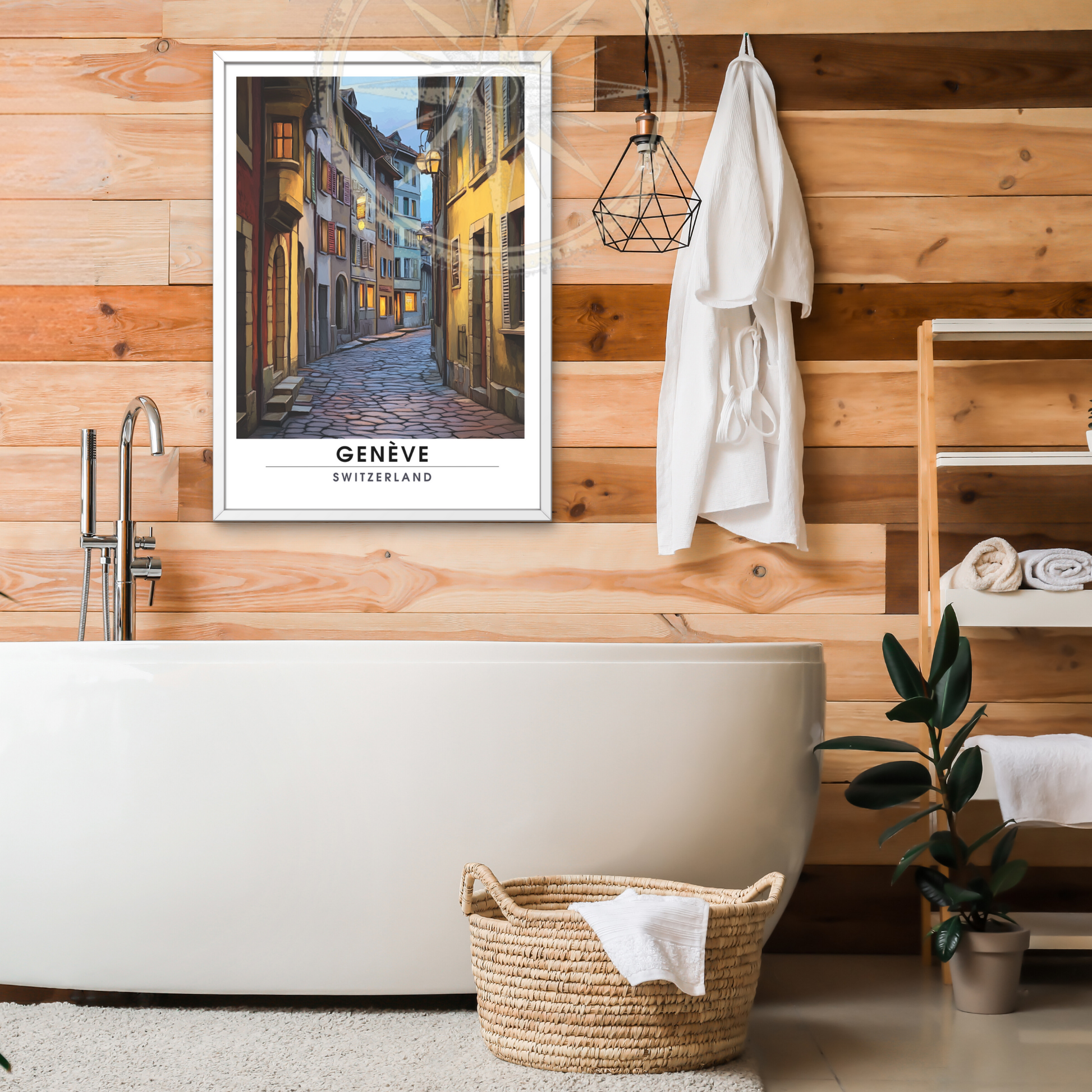 Affiche Genève | Poster Murale Suisse | Affiche Suisse