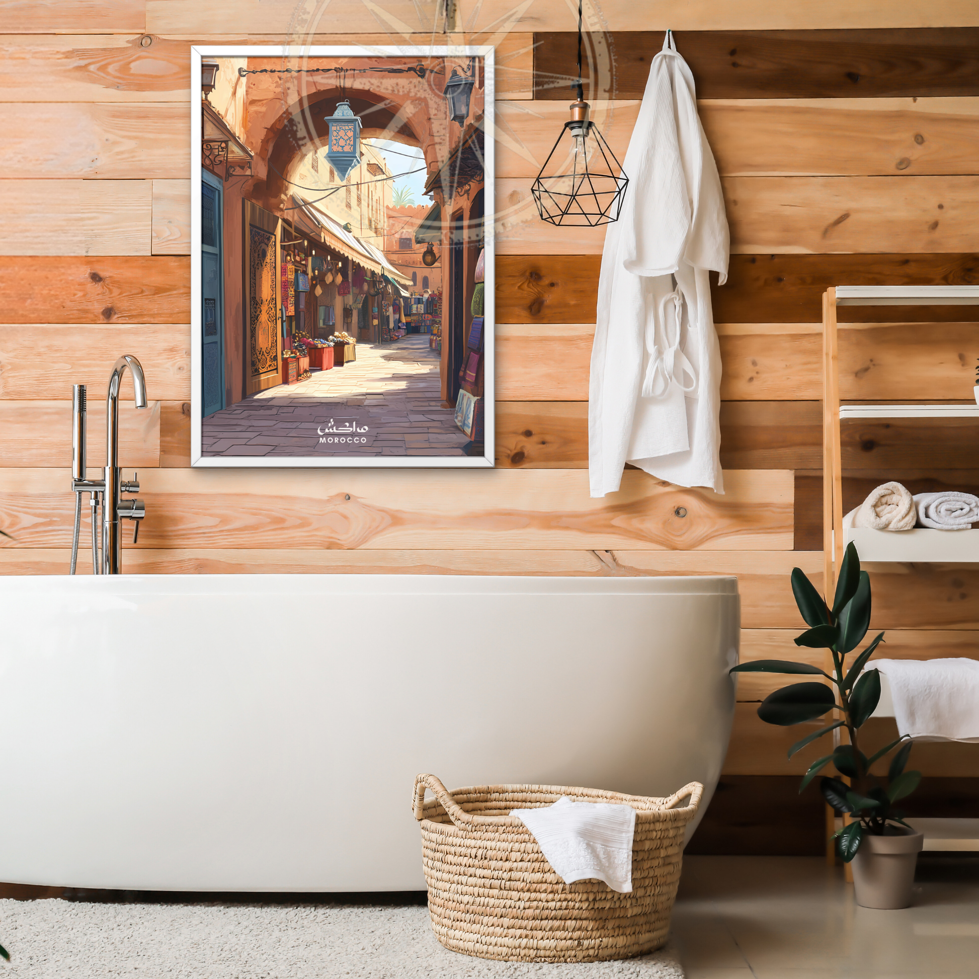 Affiche Marrakech | Impression Murale Maroc | Affiche Maroc
