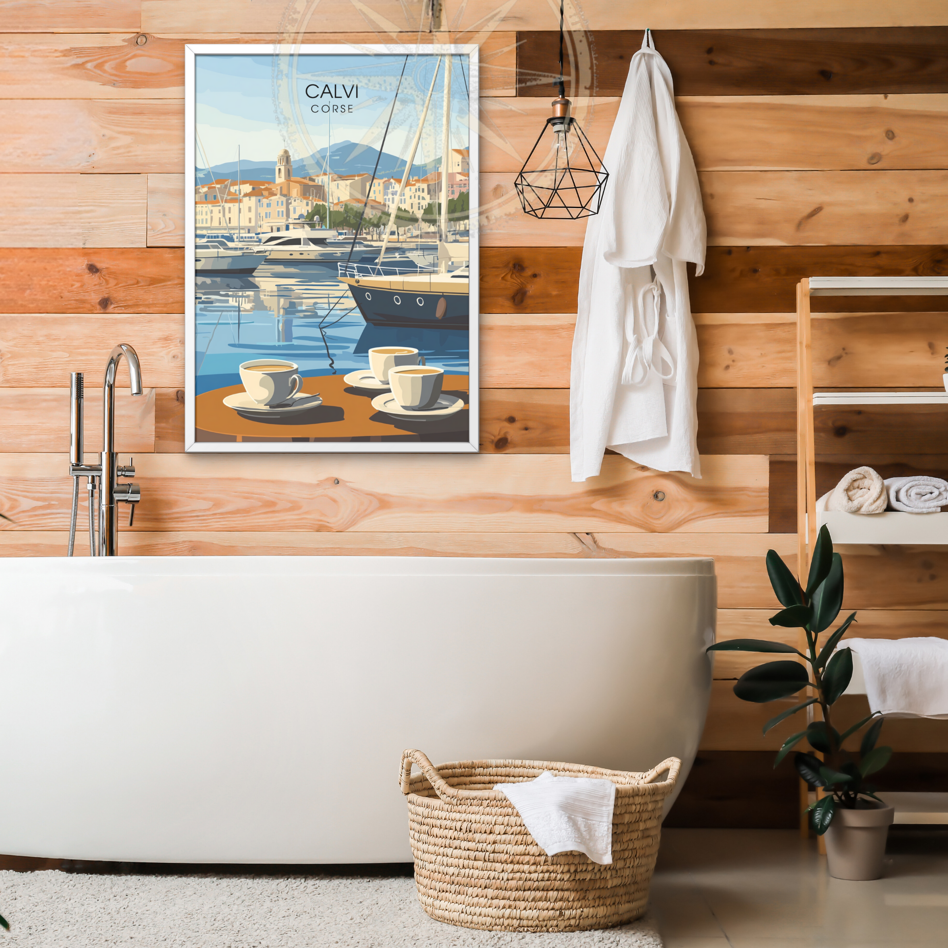 Affiche Calvi | Impression Corse | Affiche Corse