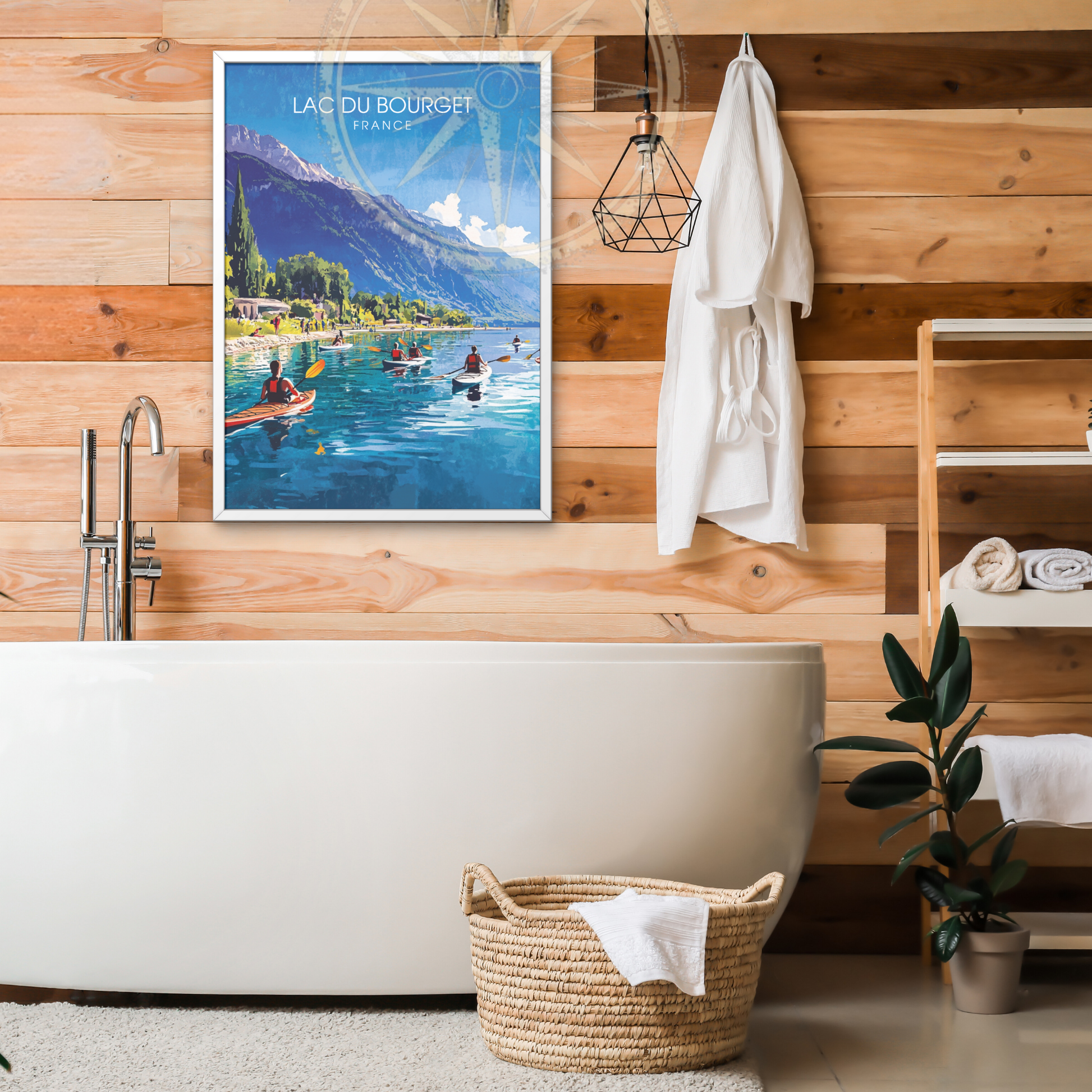 Affiche Lac du Bourget | Impression France  |  Affiche France