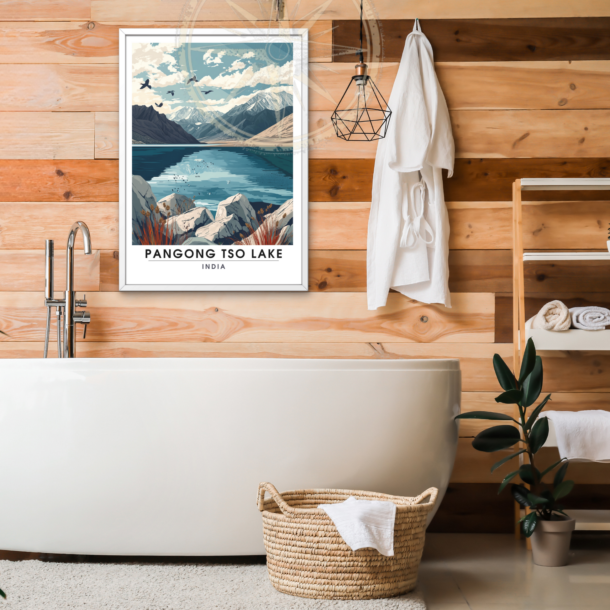 Affiche Pangong Tso Lake| Impression India | Affiche Lake