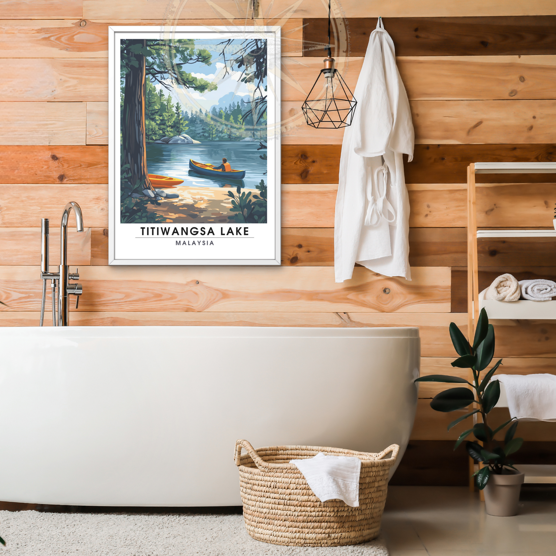 Affiche Titiwangsa lake | Impression Malaysia | Affiche Lake