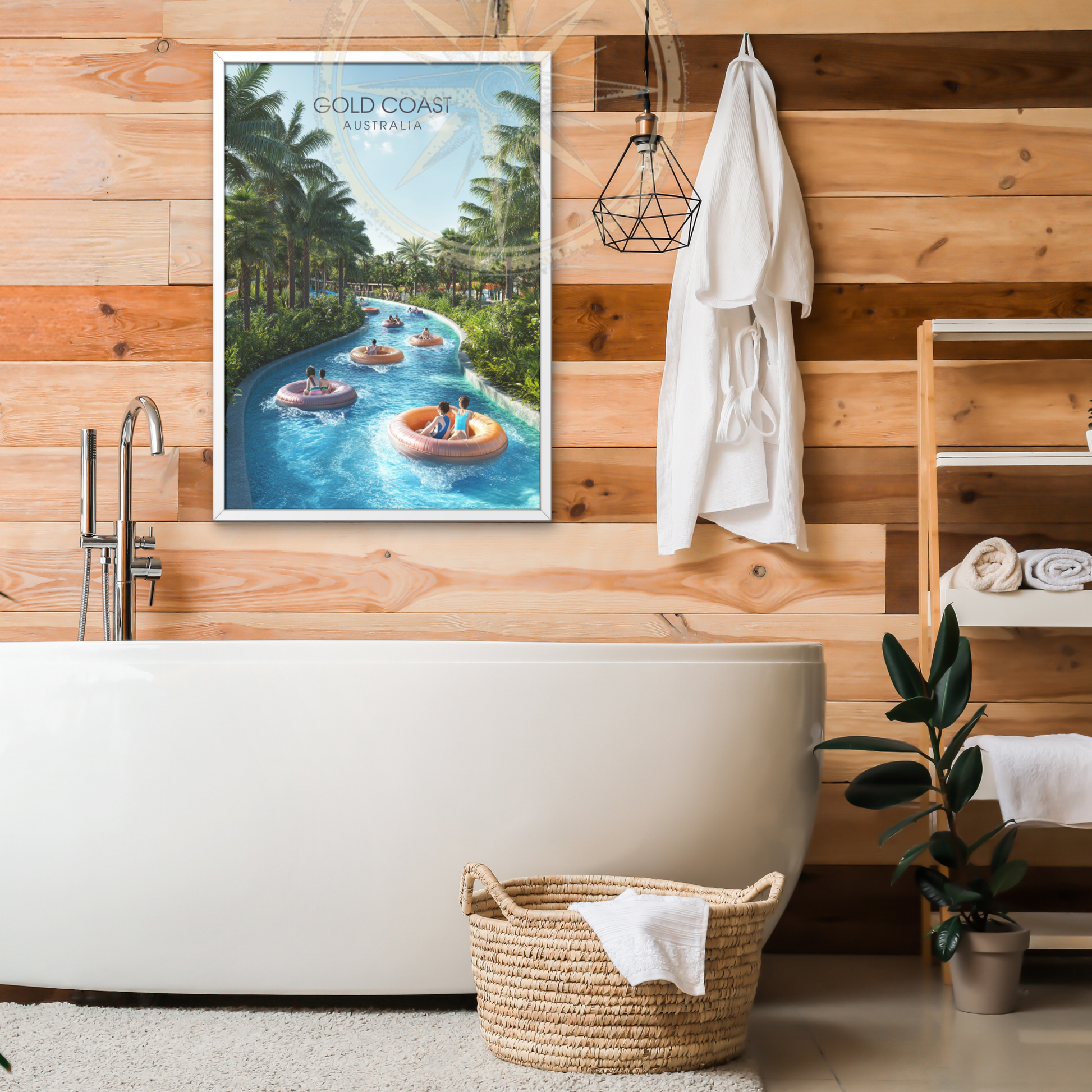 Affiche Côte d'Or | Impression Australie | Affiche Australie