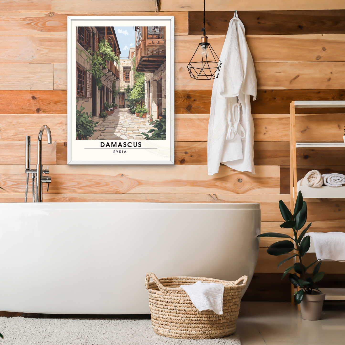 Affiche Damas | Impression Damas, Syrie