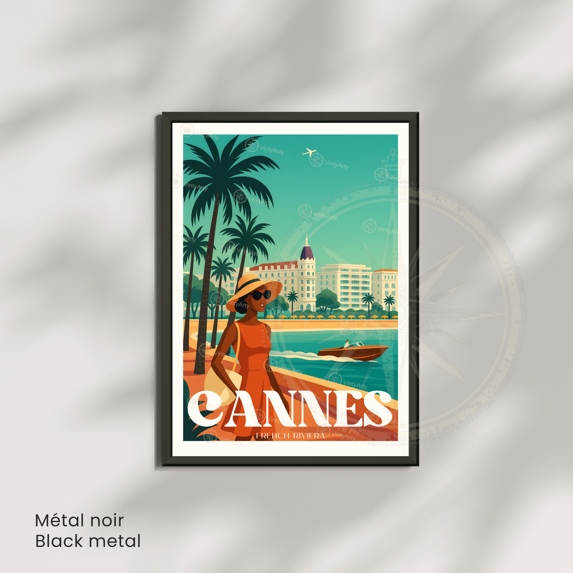 Affiche Cannes | Poster French Riviera | Affiche France