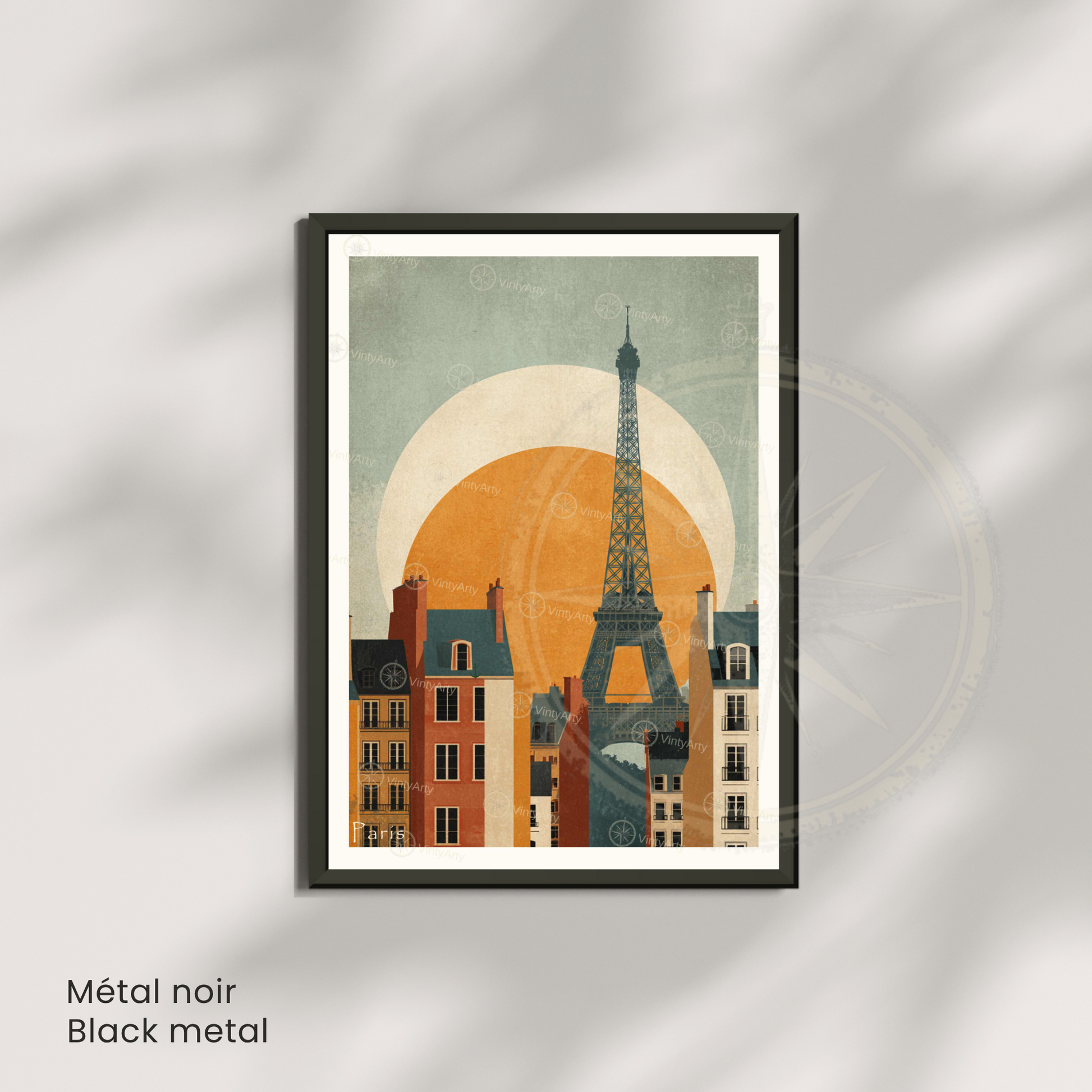 Affiche Paris | Poster Tour Eiffel | Affiche France