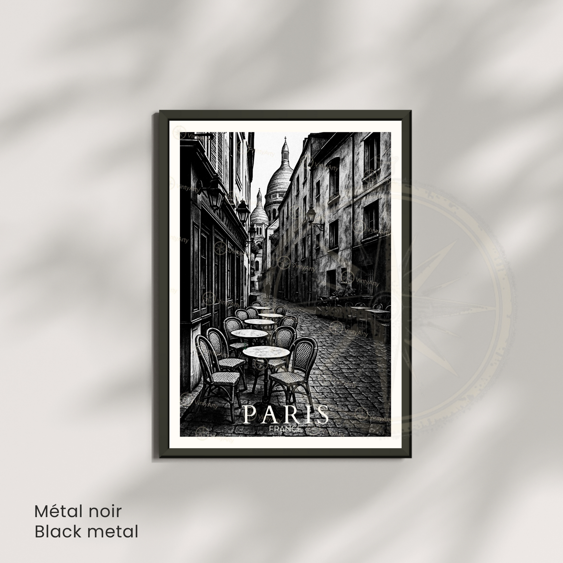 Affiche Paris | Poster Montmartre - Sacré Cœur | Affiche France