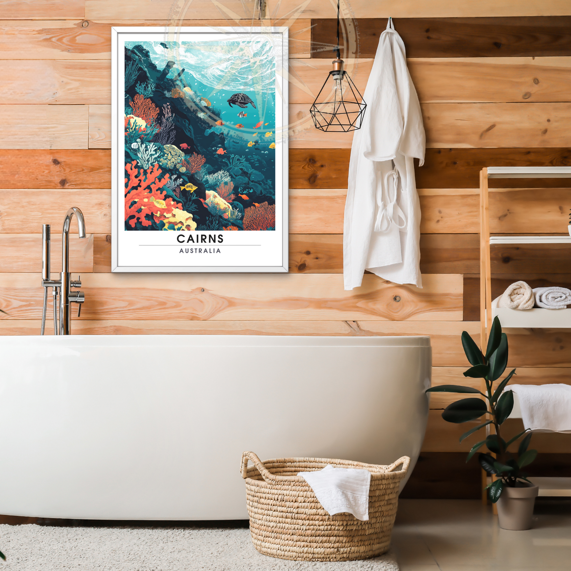 Affiche Cairns | Impression Australie | Affiche Australie