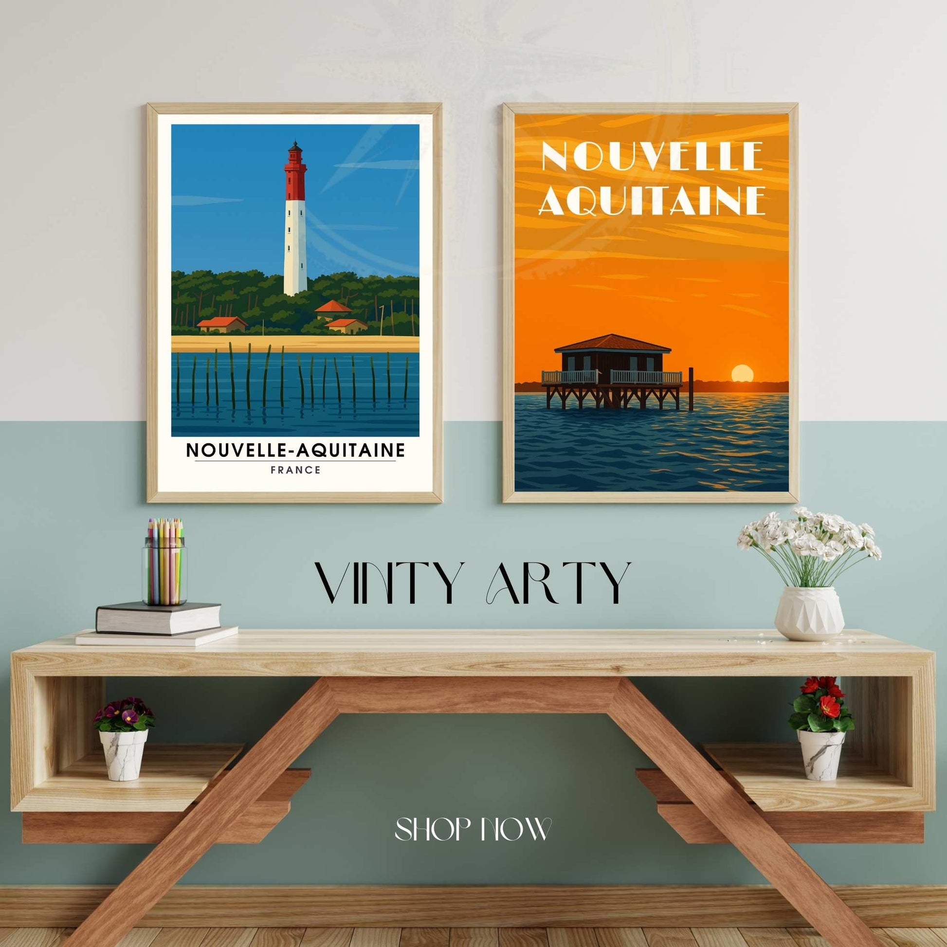 Affiche Nouvelle Aquitaine