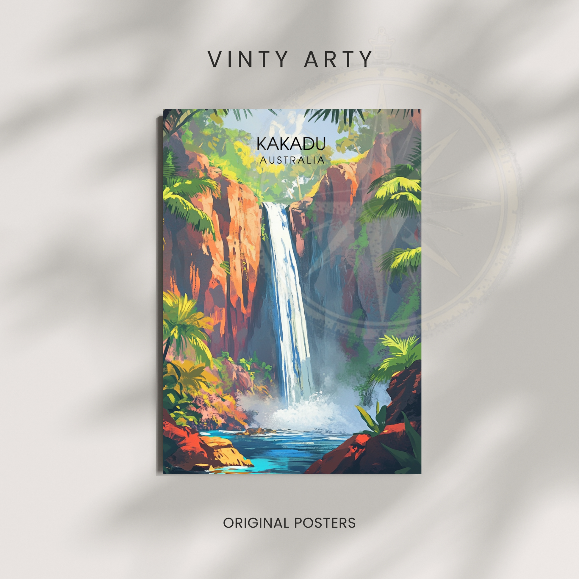 Affiche Parc national de Kakadu | Poster décoratif Australie | Affiche Australie