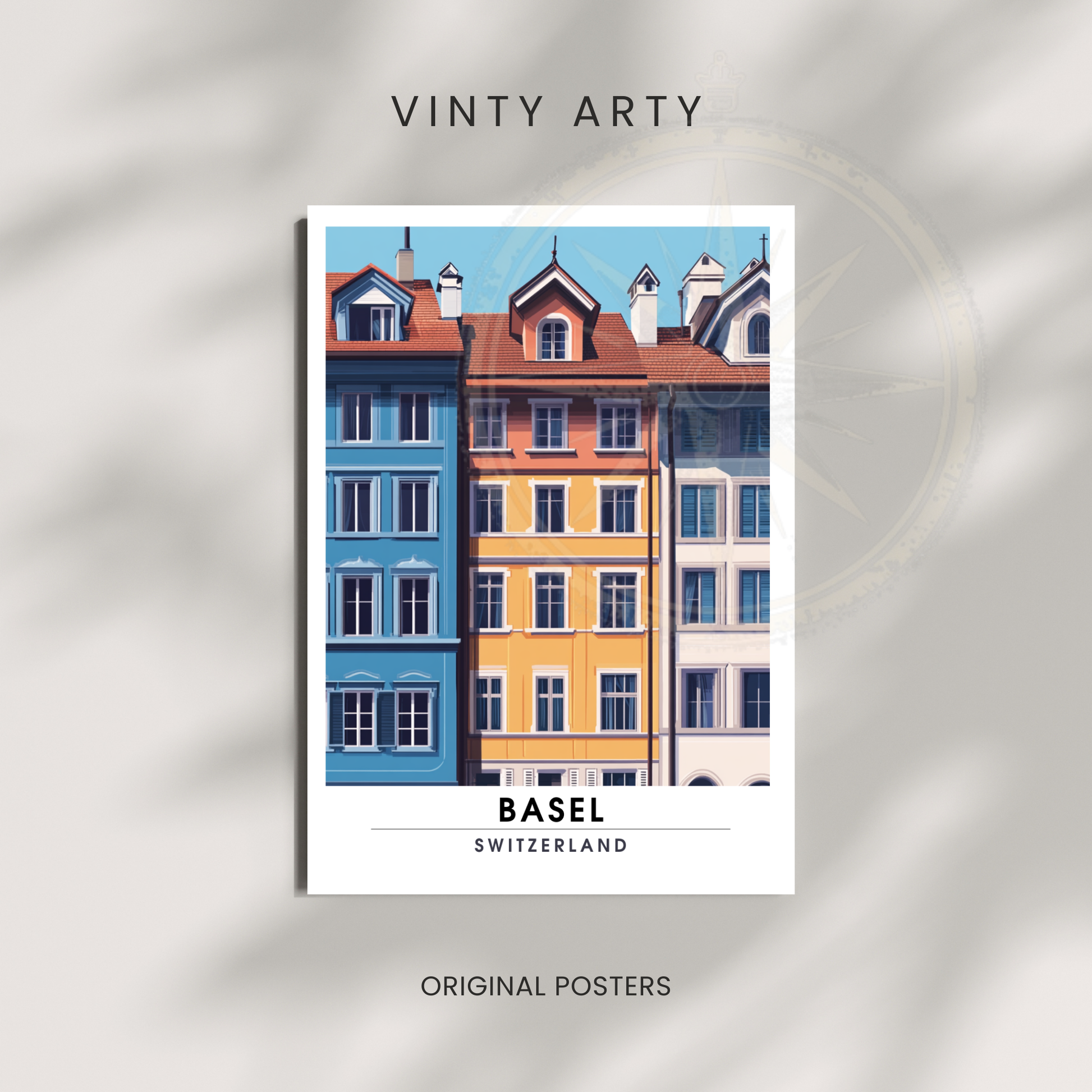 Affiche Bâle | Poster Suisse | Affiche Suisse