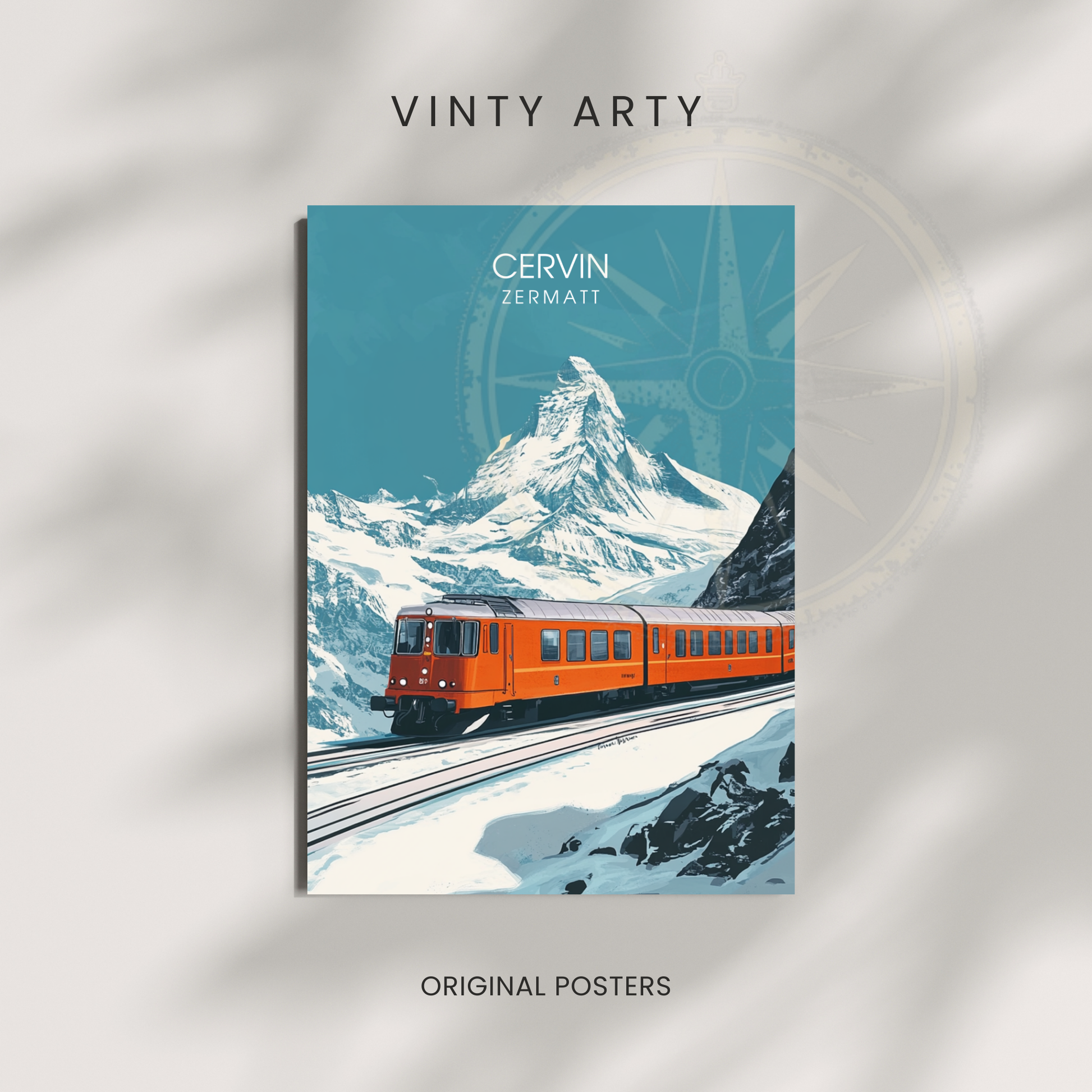 Affiche Cervin | Impression Suisse | Affiche Suisse