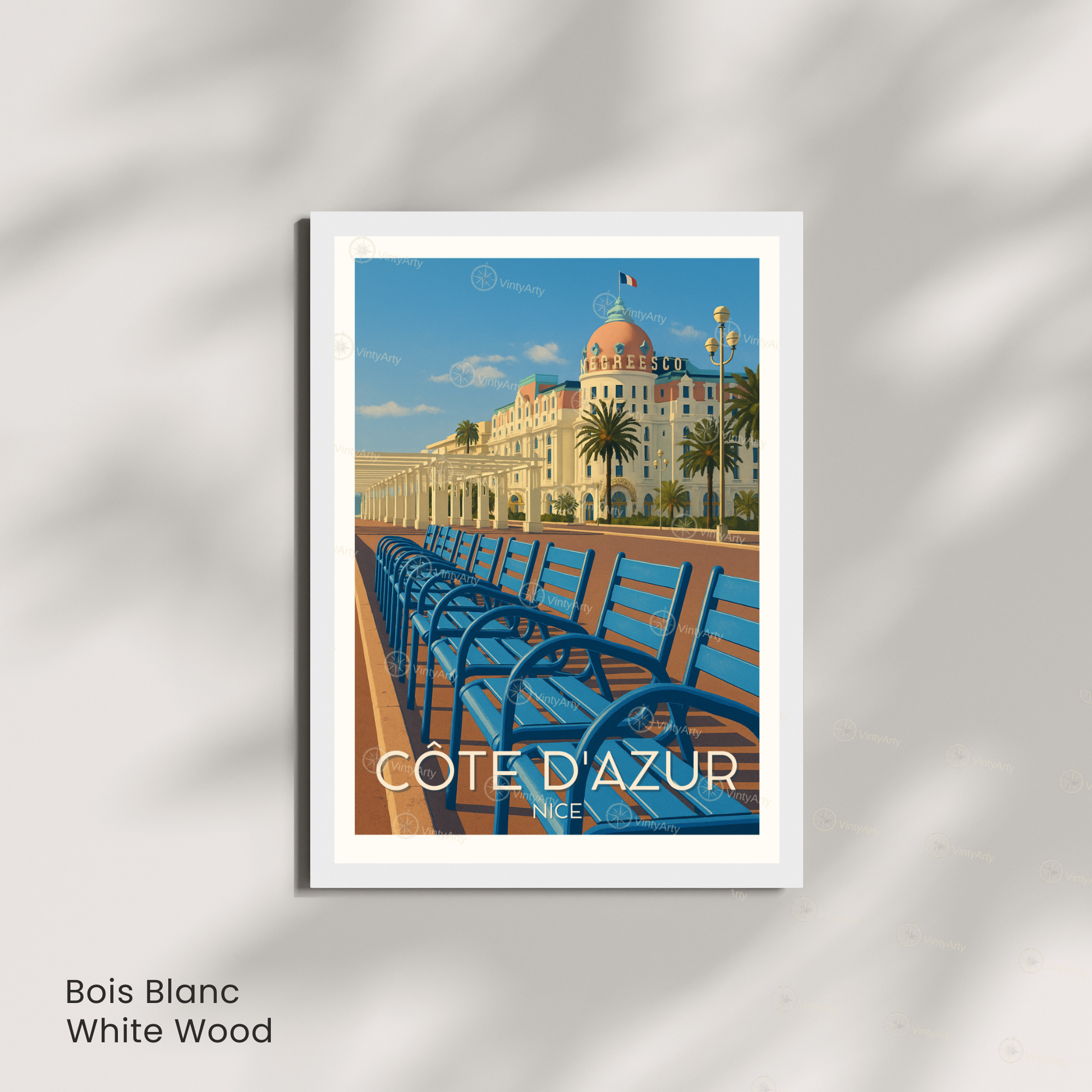 Affiche Côte d’Azur | Impression Artistique Côte d’Azur | Affiche France