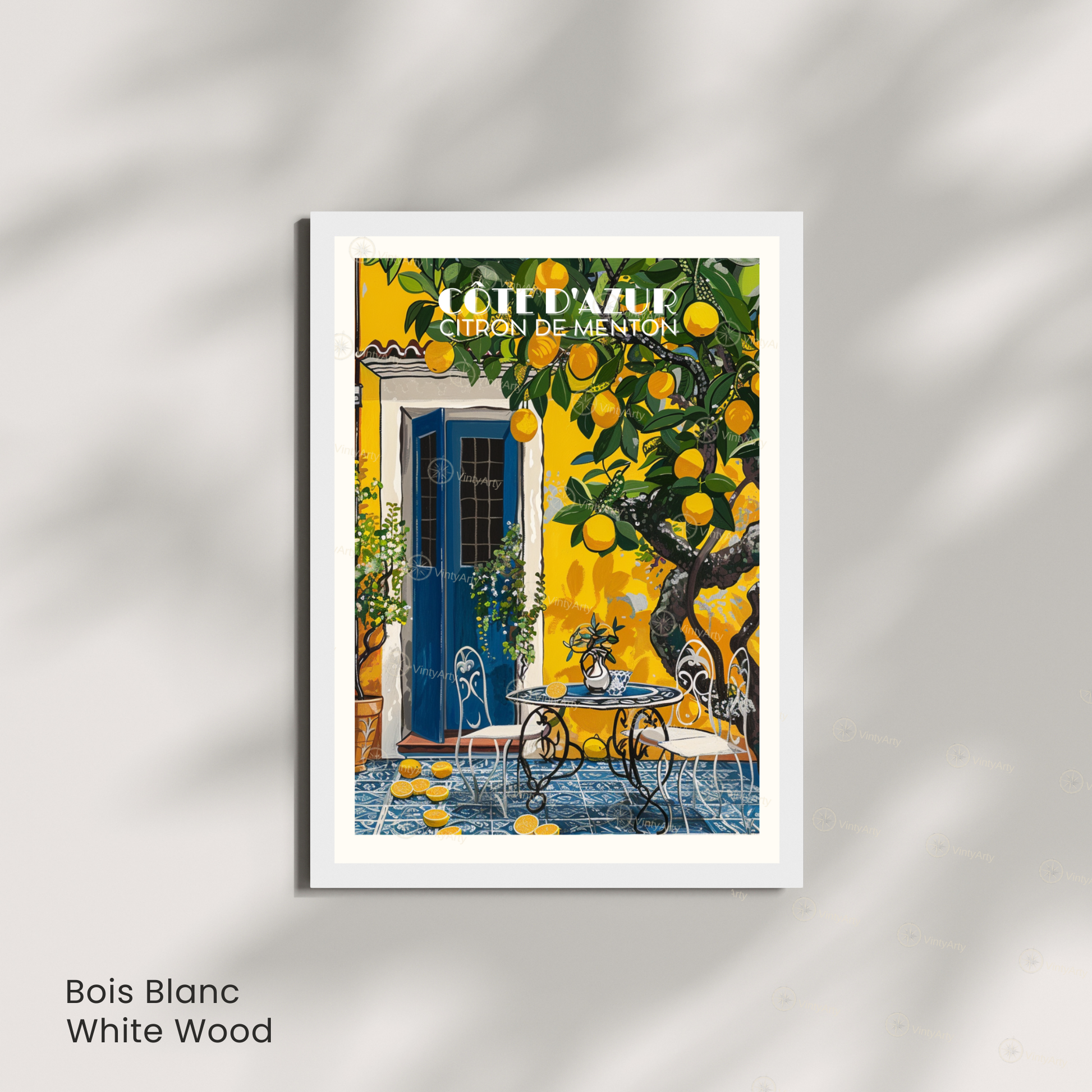 Affiche Côte d’Azur | Poster Côte d’Azur | Affiche France