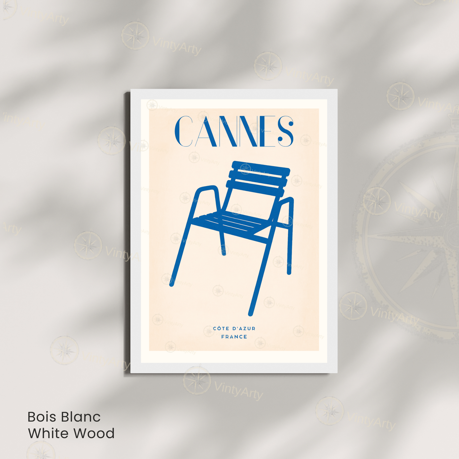 Affiche Cannes | Impression Côte d’Azur | Affiche France