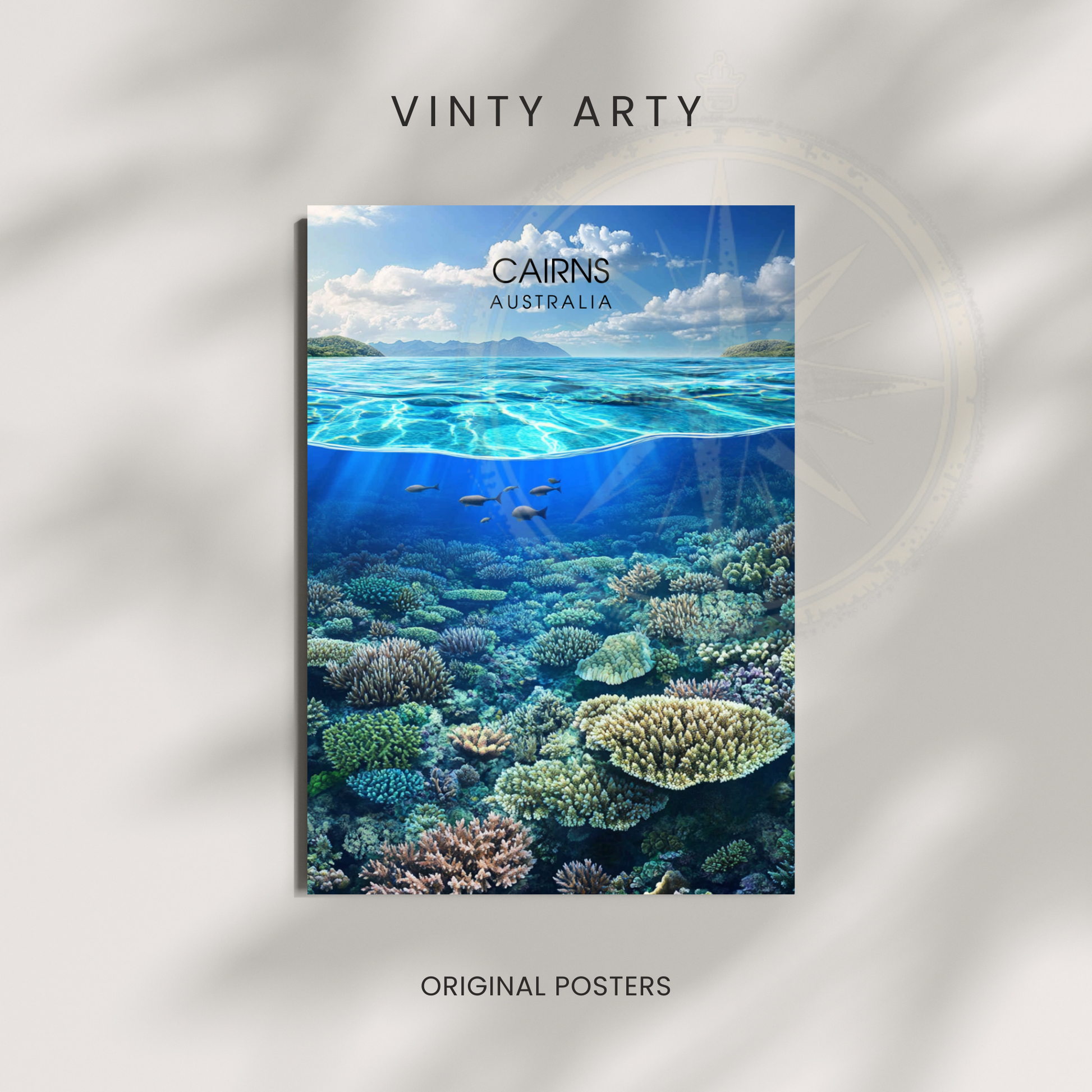 Affiche Cairns | Poster Australie | Affiche Australie